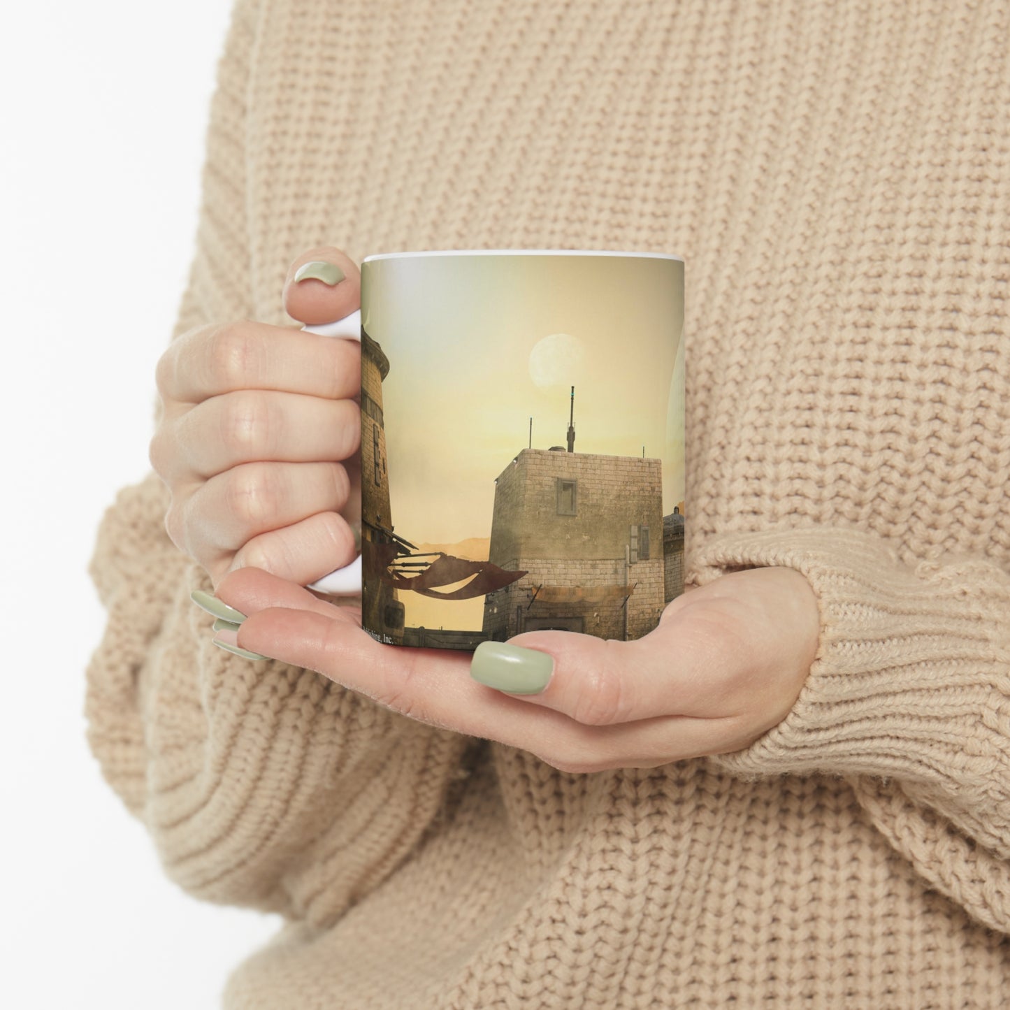 Sarky from Queen of the Flightless Dragons Ceramic Mug 11oz