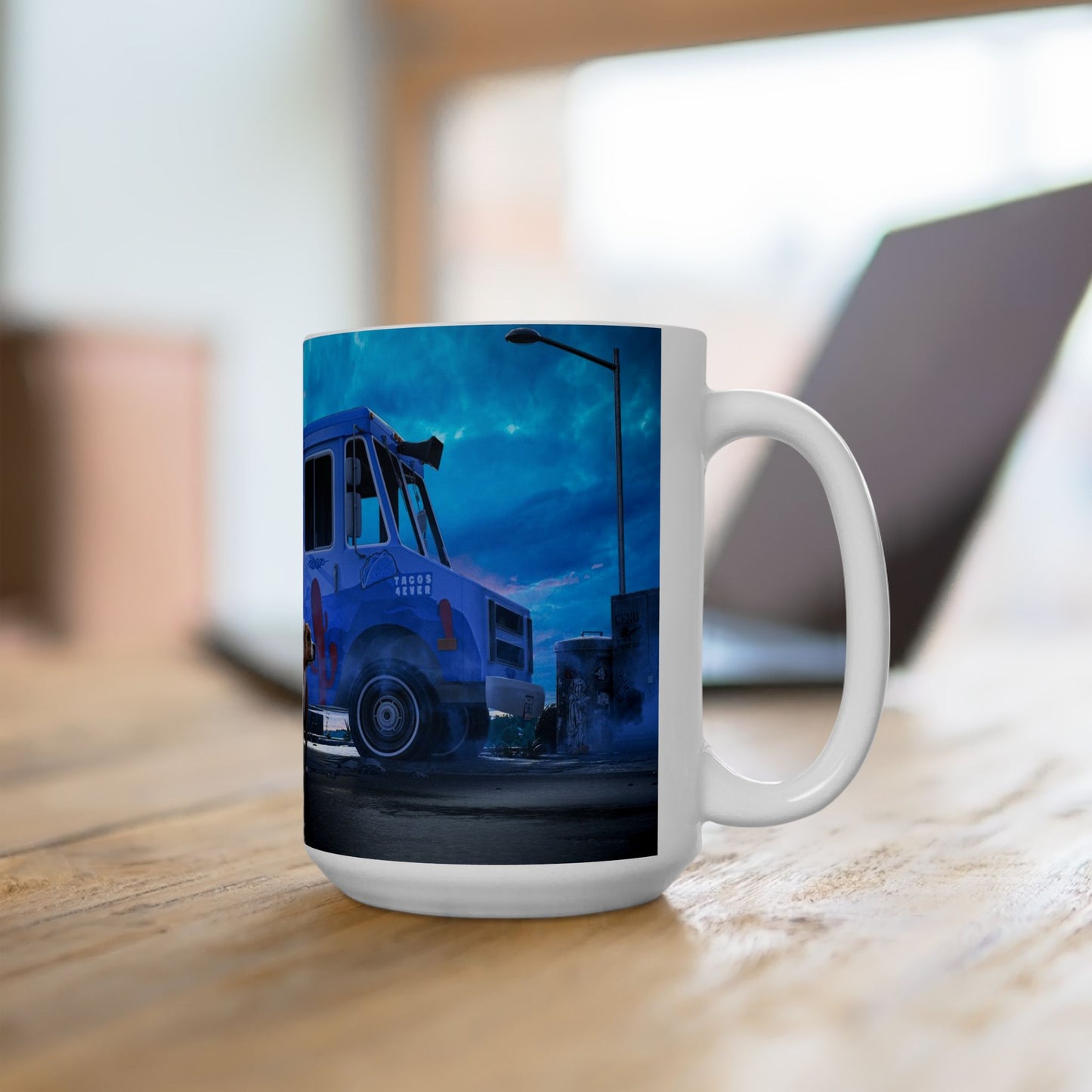 Hannah and the Taco Truck Ceramic Mug 15oz
