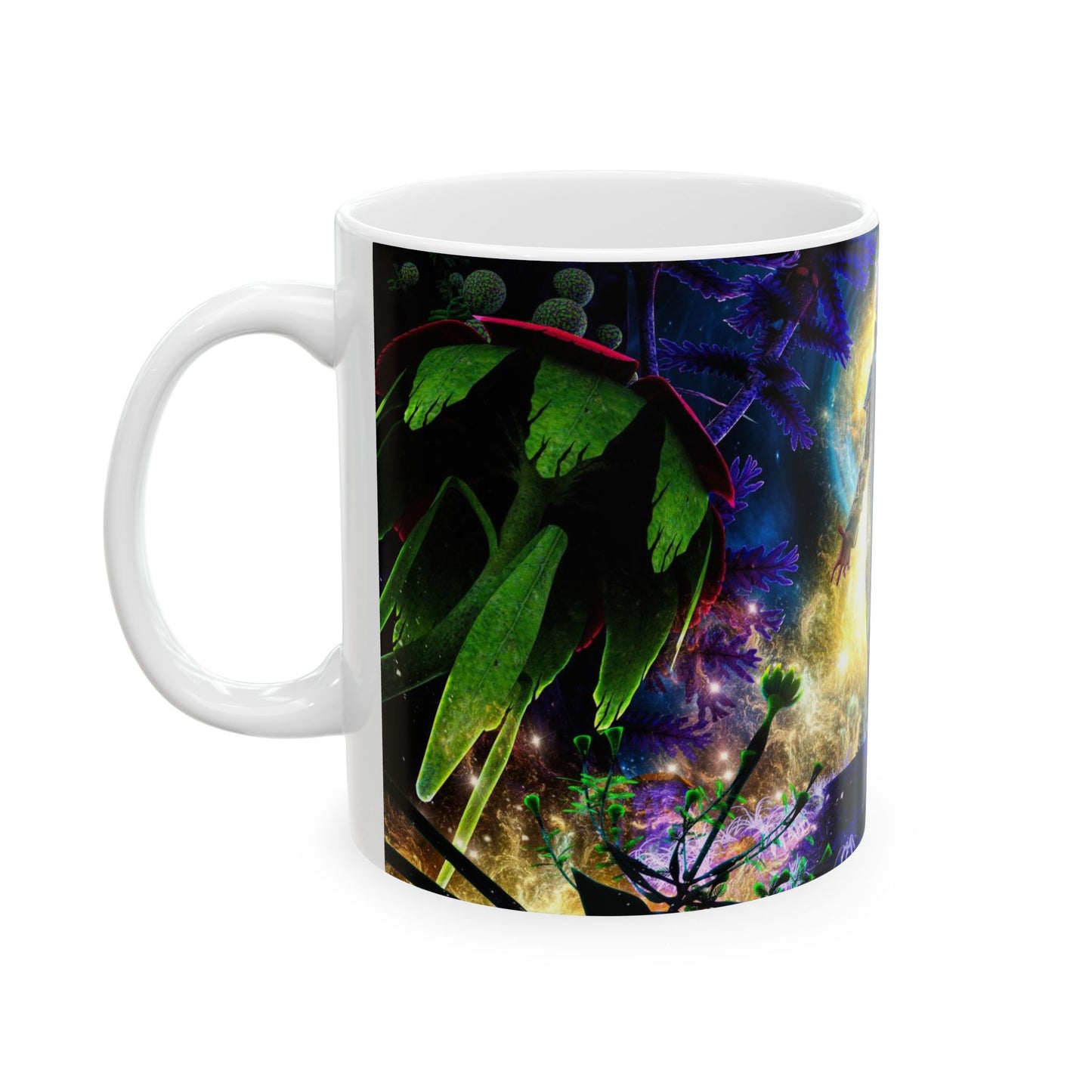 Queen of the Flightless Dragons Mystical Guy Ceramic Mug 11oz