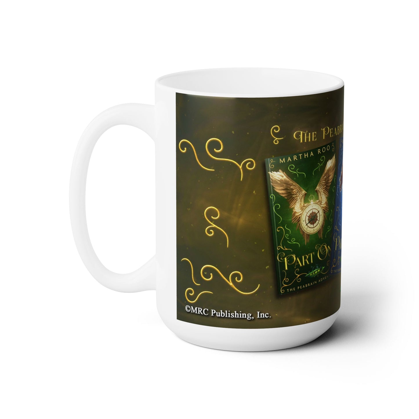 The Peabrain Adventures Trilogy Ceramic Mug 15oz