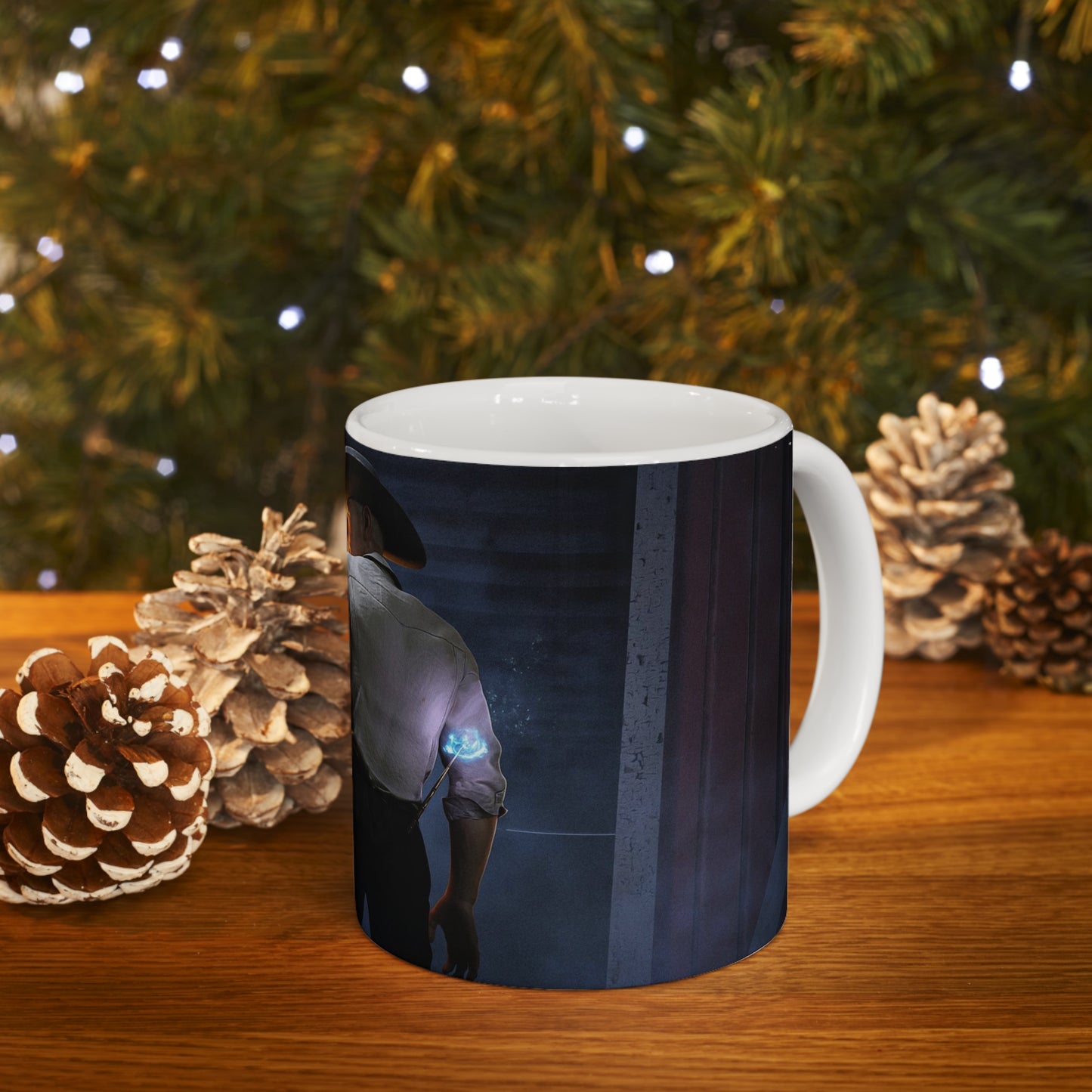 Lucas Clery, Grandfather, Texas Rancher - Wizard Ceramic Mug 11oz