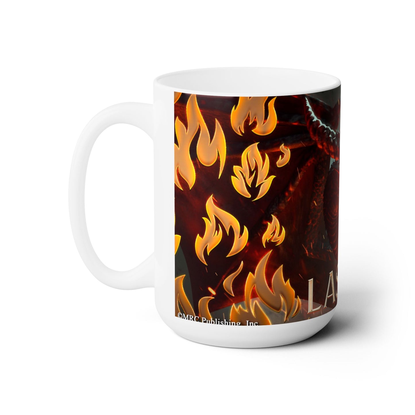 Lasair with Text Ceramic Mug 15oz