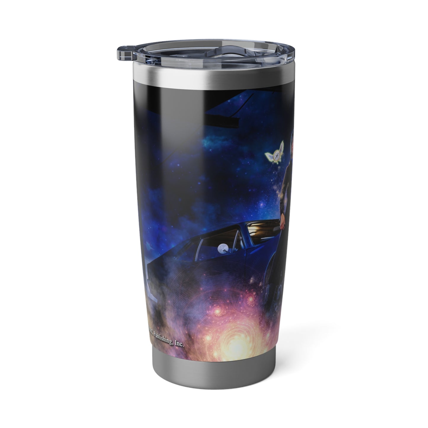 Maggie and Bernie the Gnome as a Racoon from The Peabrain Adventures - Vagabond 20oz Tumbler