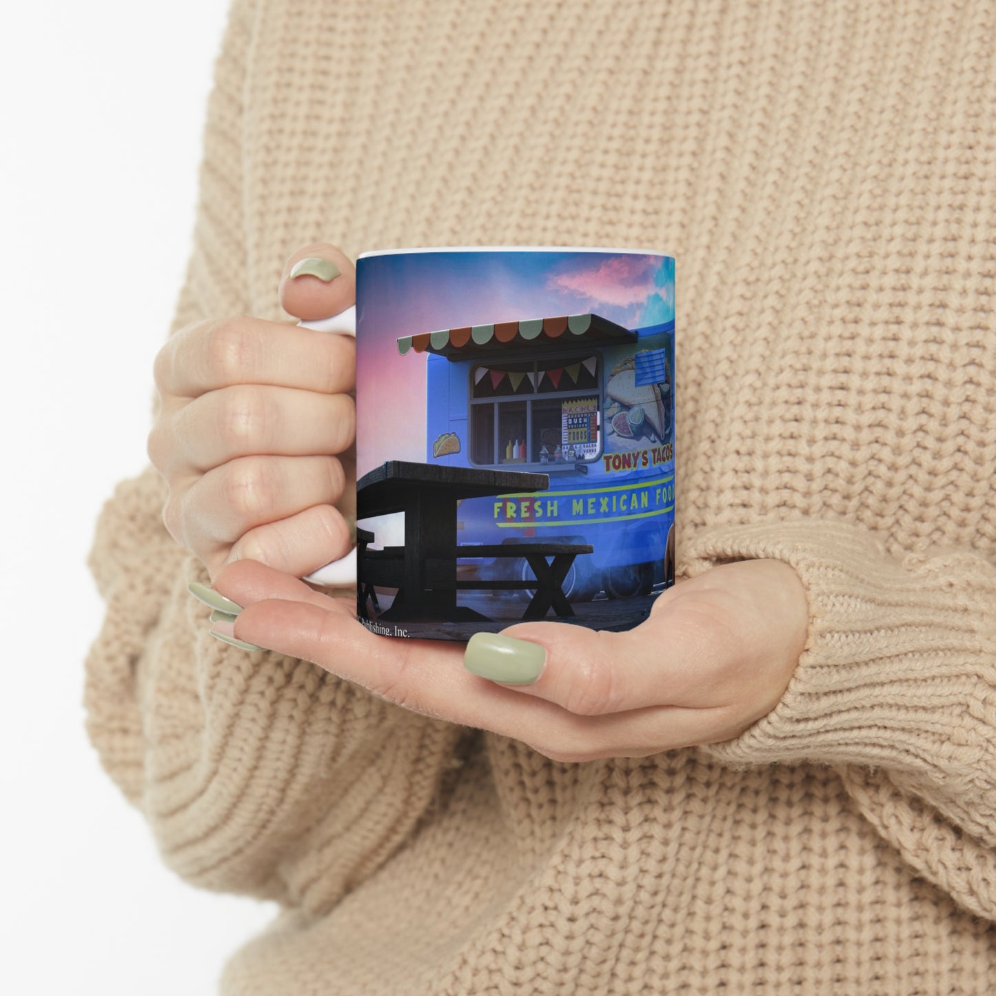 Hannah and the Taco Truck Ceramic Mug 11oz