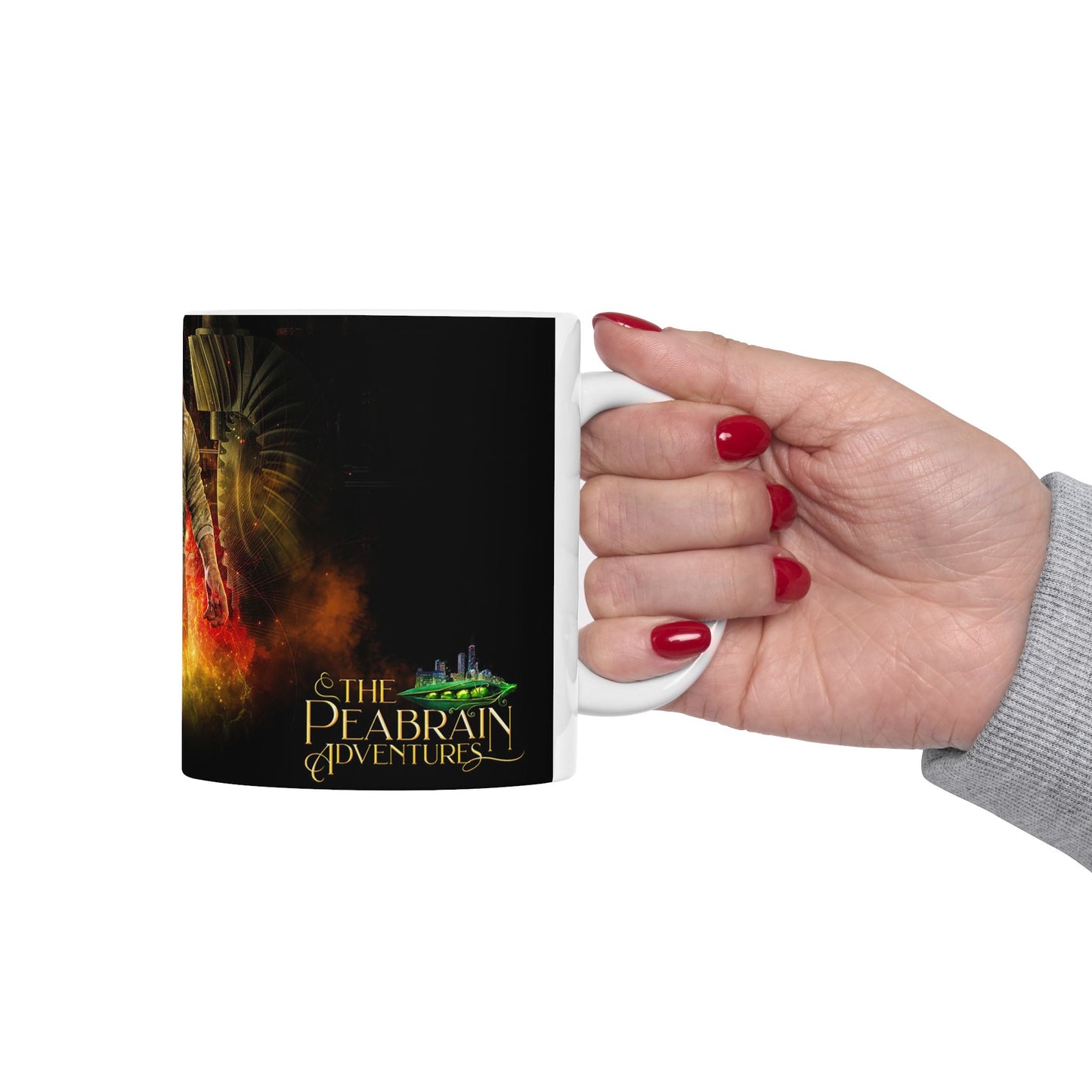 Bernie the Gnome from The Peabrain Adventures Ceramic Mug 11oz