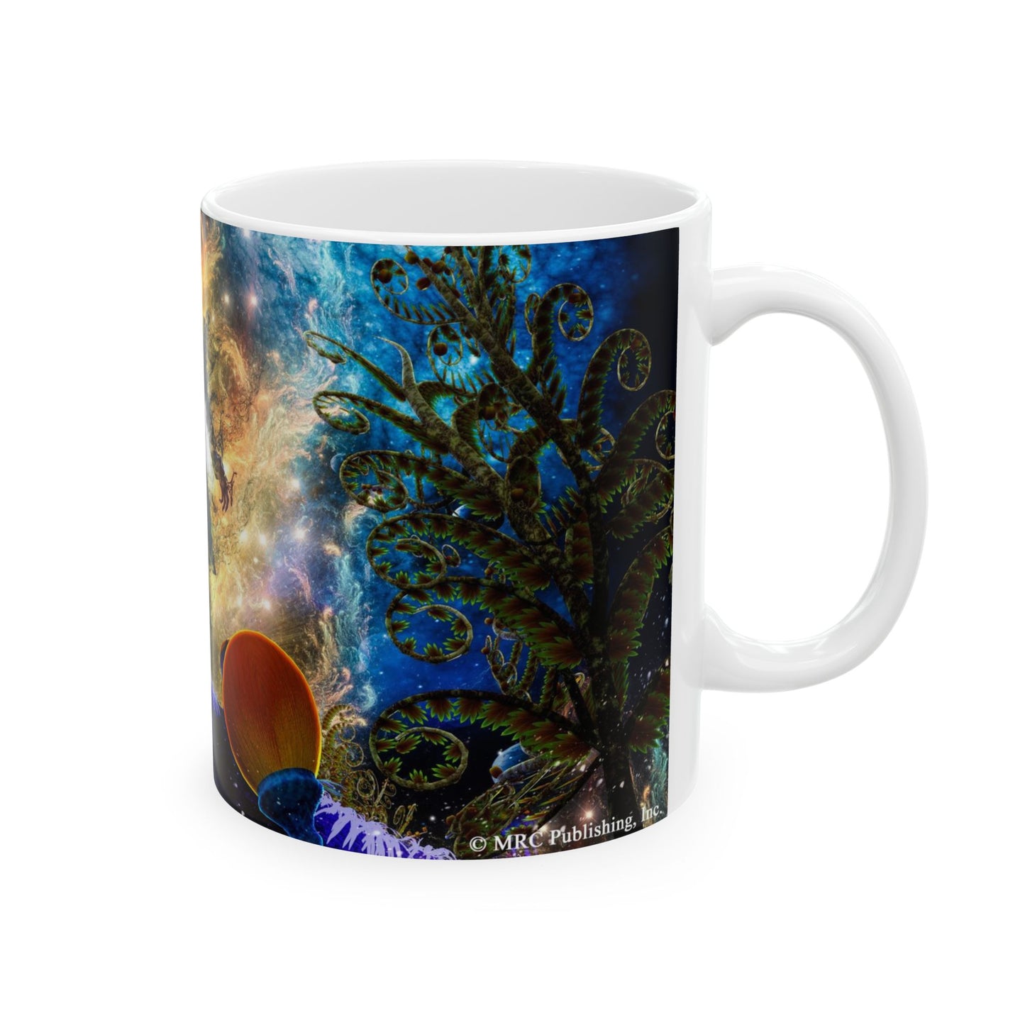 Queen of the Flightless Dragons Mystical Guy Ceramic Mug 11oz