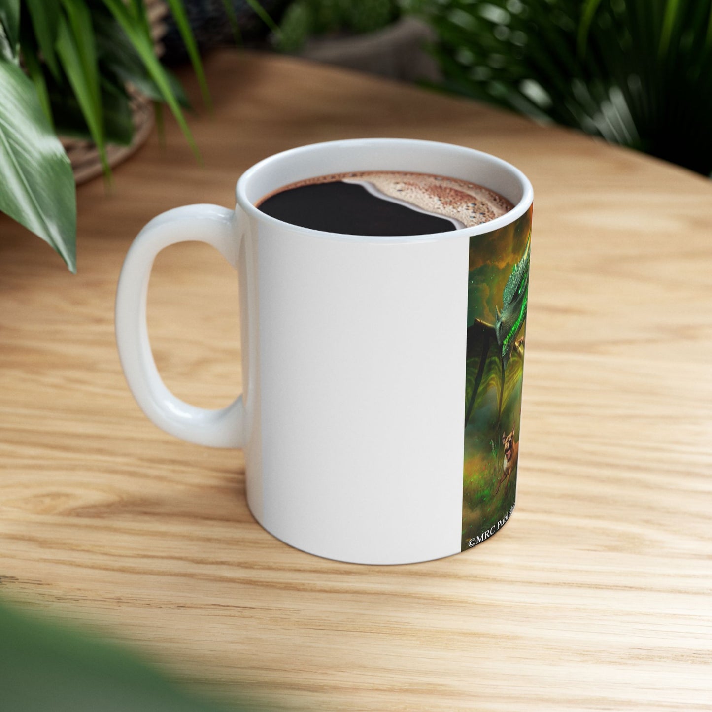 Anail and Willow from Queen of the Flightless Dragons Ceramic Mug 11oz