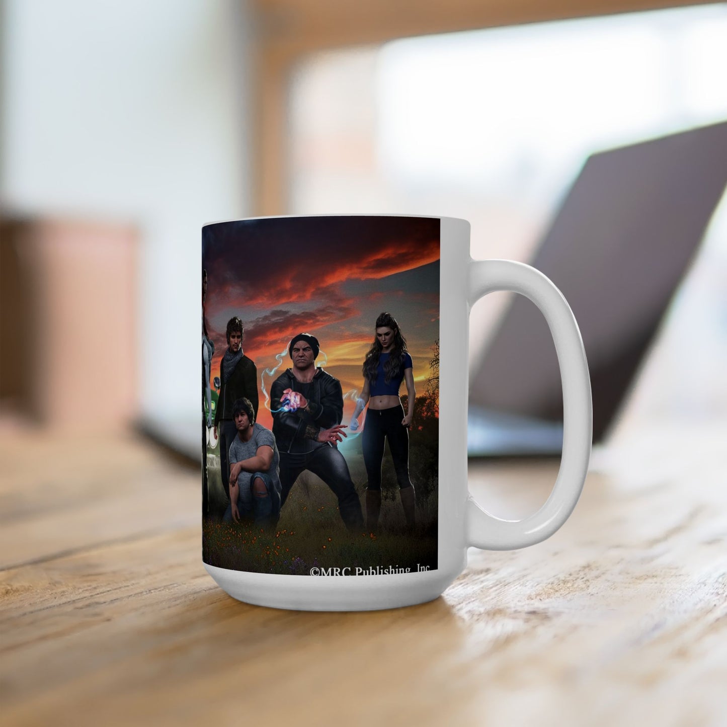 Unlikely Band of Heroes Ceramic Mug 15oz