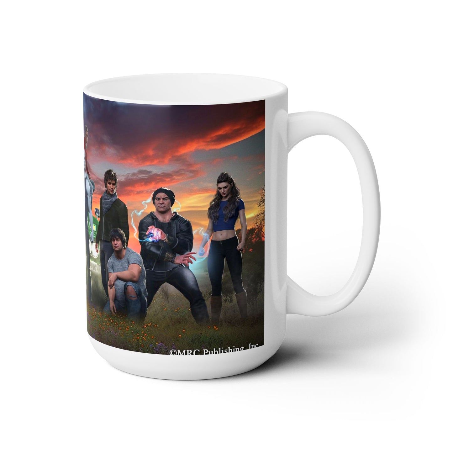 Unlikely Band of Heroes Ceramic Mug 15oz