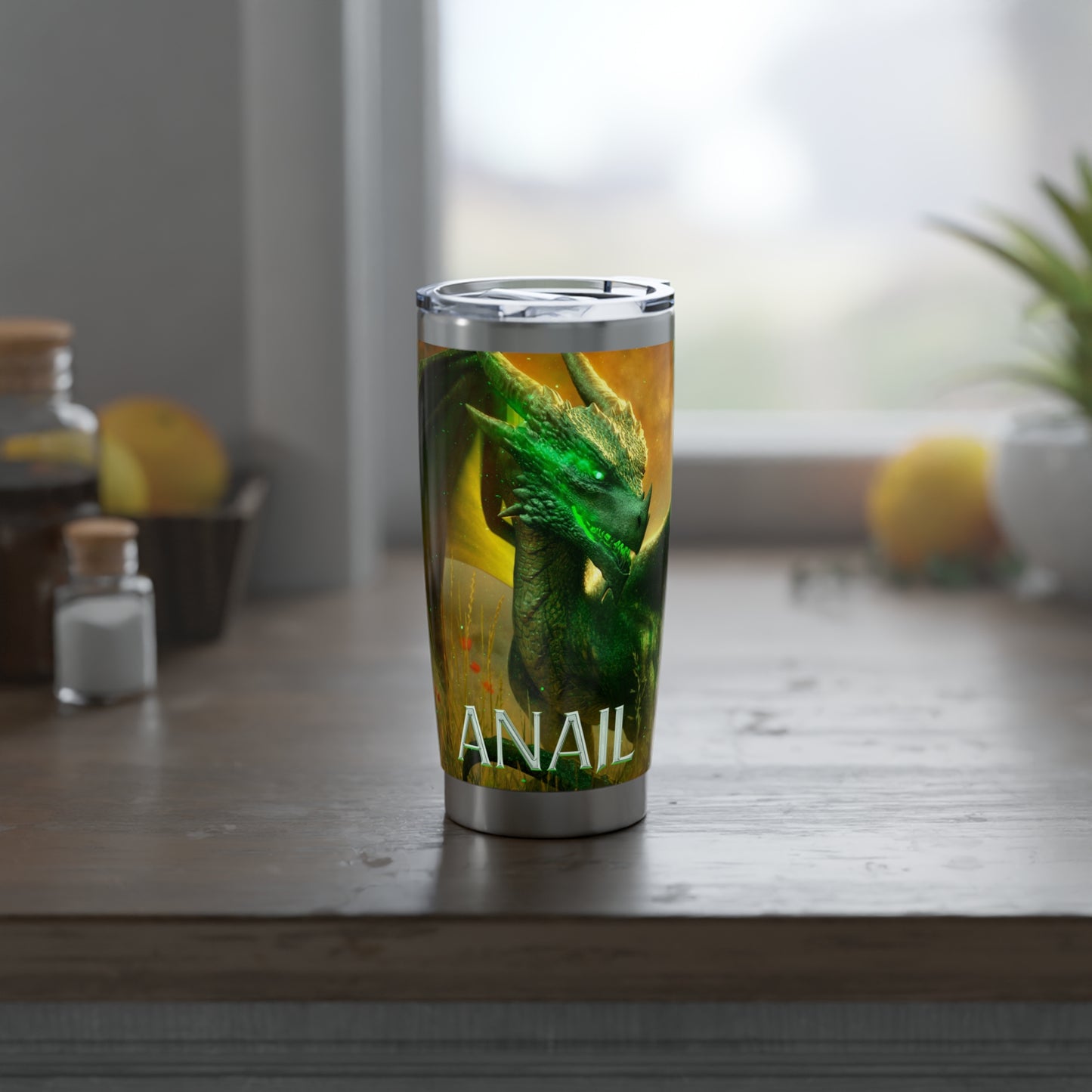 Anail with Text - Vagabond 20oz Tumbler