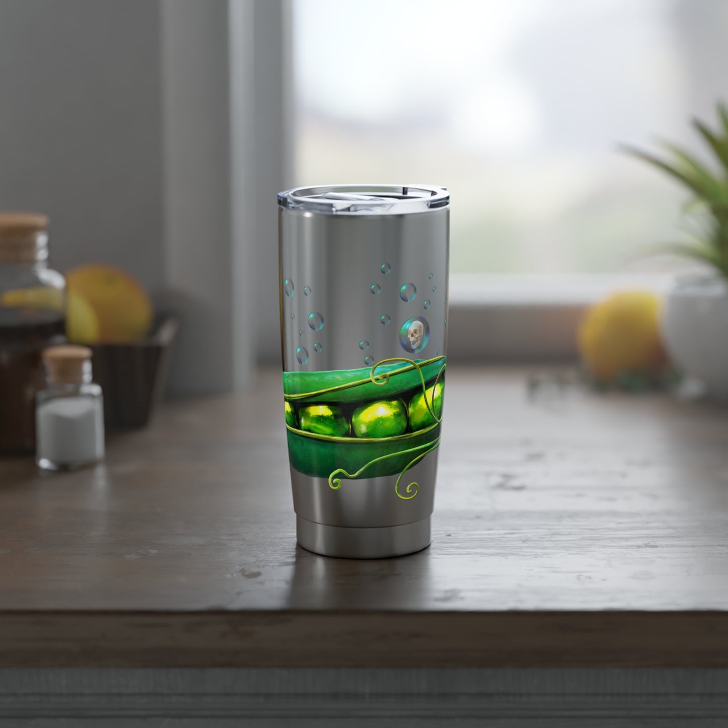 Peabrain Logo - Vagabond 20oz Tumbler