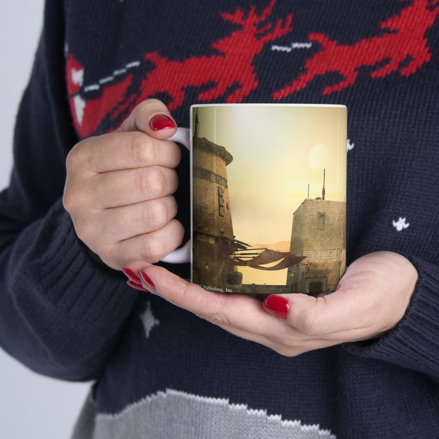 Sarky from Queen of the Flightless Dragons Ceramic Mug 11oz