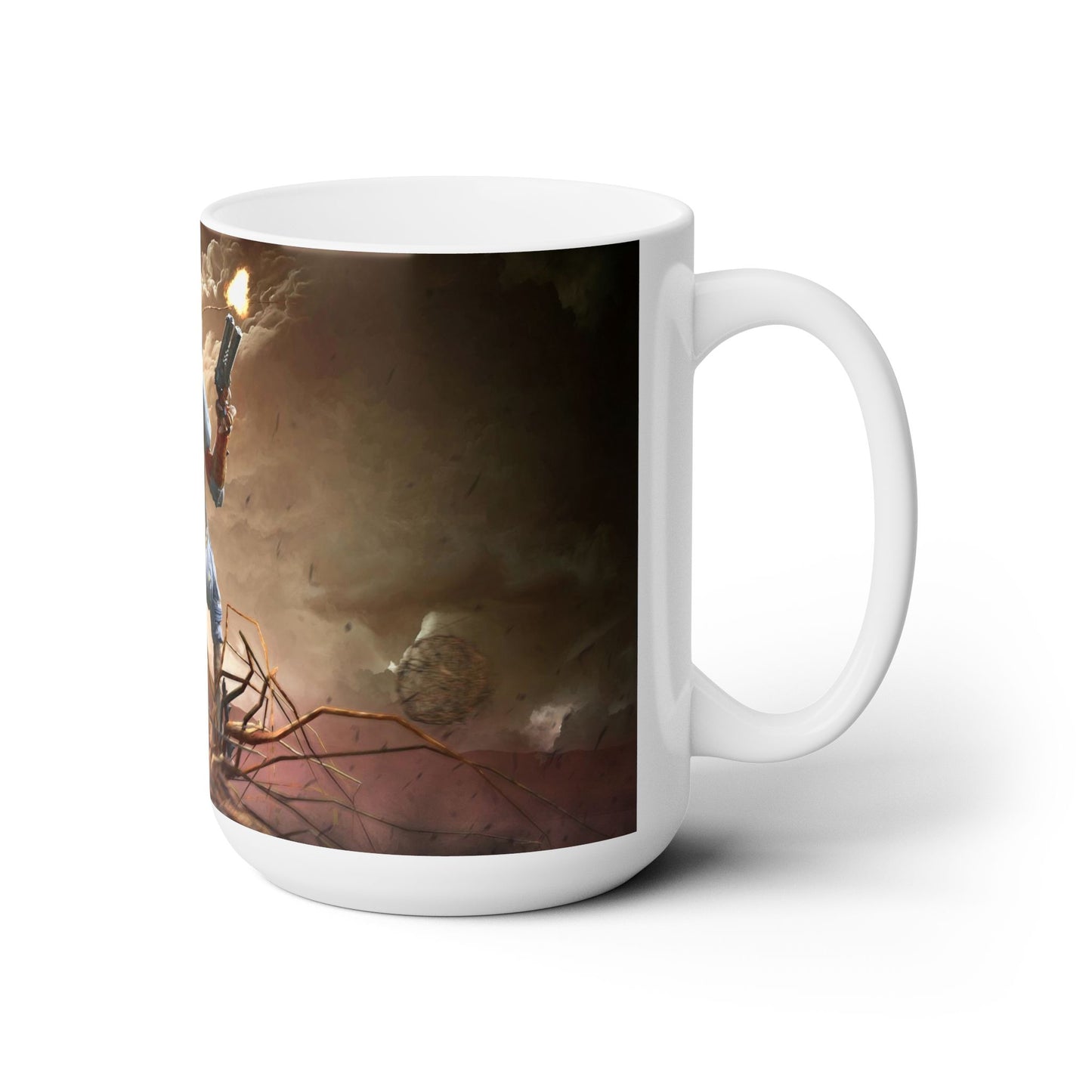 The Fierce Cricket Ceramic Mug 15oz