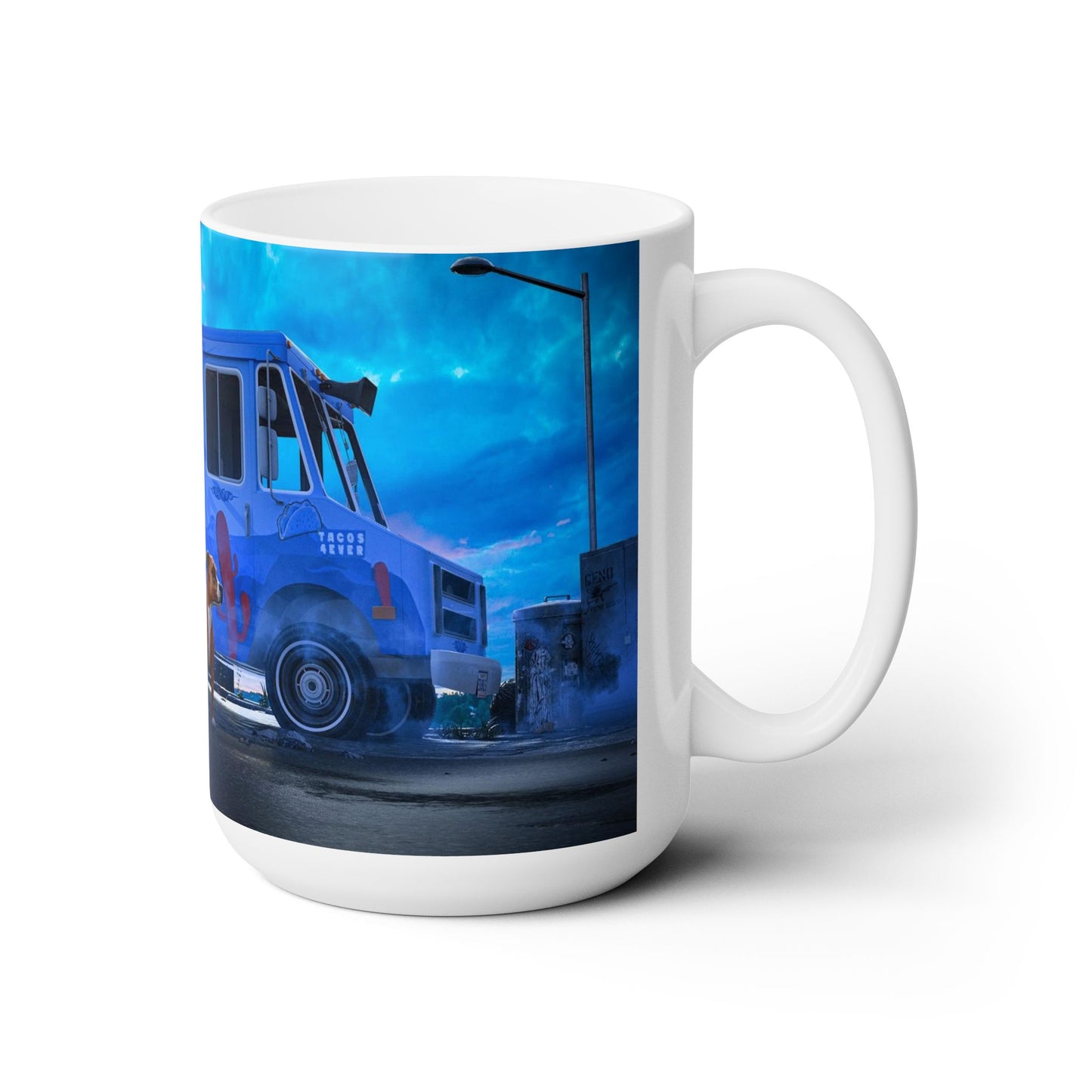 Hannah and the Taco Truck Ceramic Mug 15oz