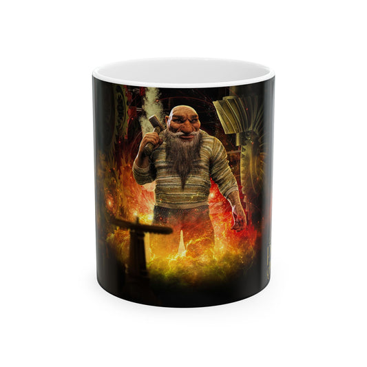 Bernie the Gnome from The Peabrain Adventures Ceramic Mug 11oz