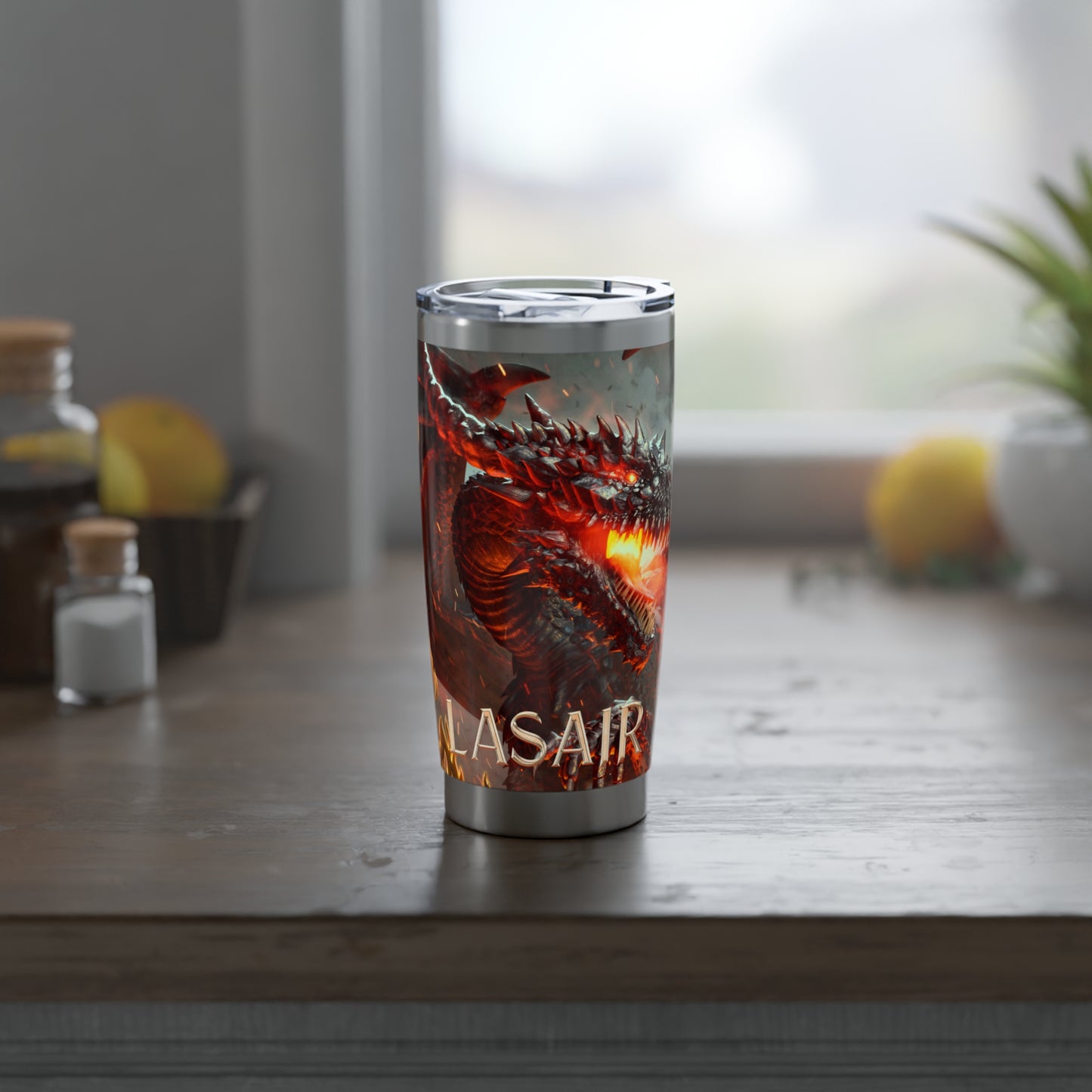 Lasair with Text - Vagabond 20oz Tumbler