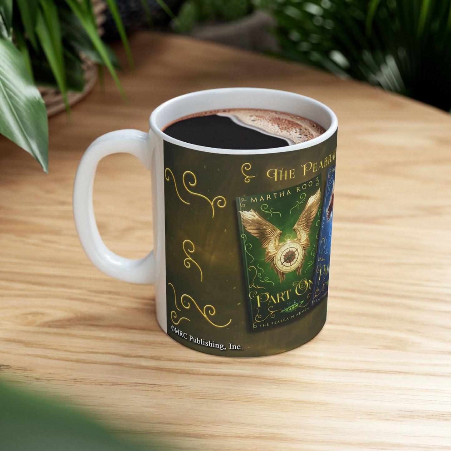The Peabrain Adventures Trilogy Ceramic Mug 11oz