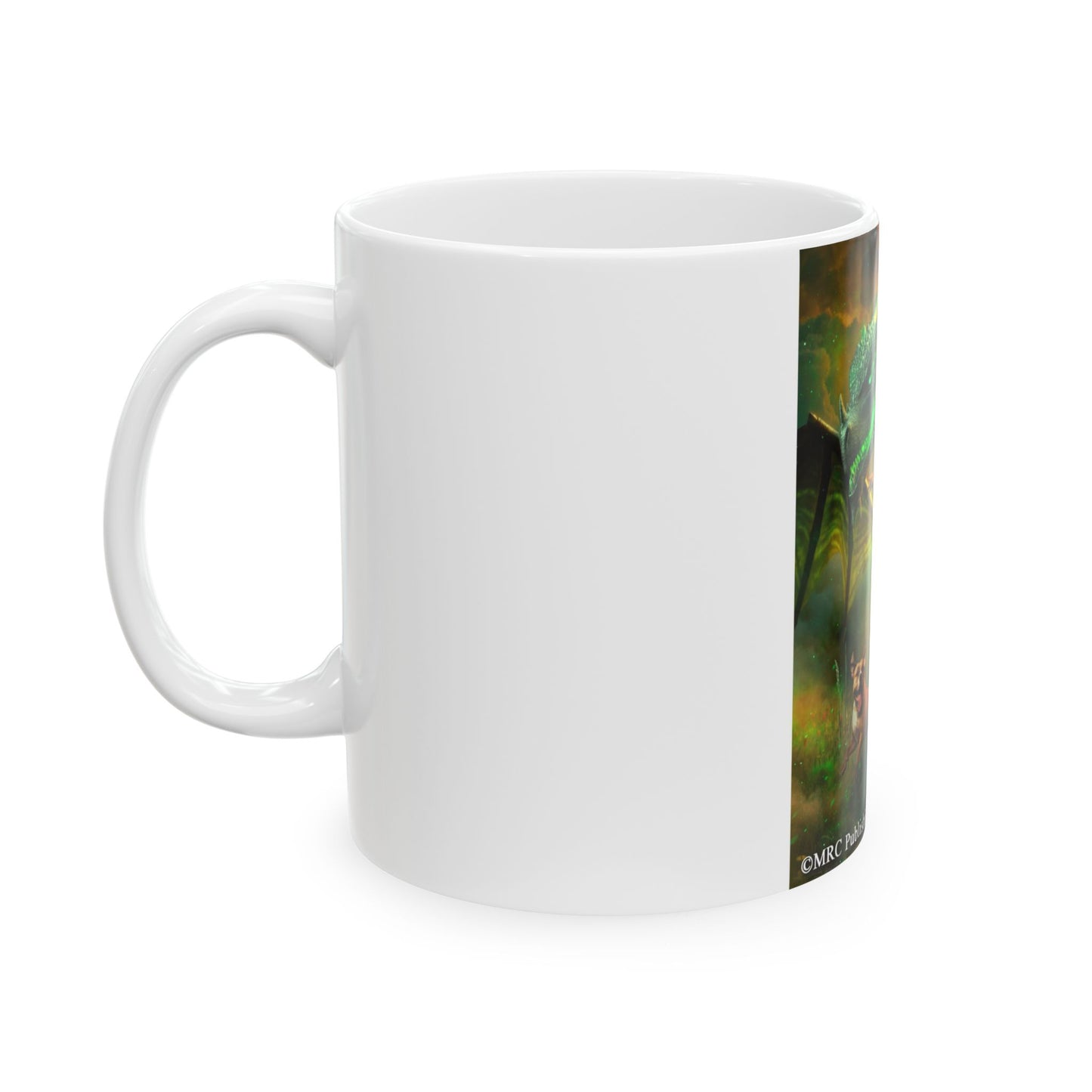 Anail and Willow from Queen of the Flightless Dragons Ceramic Mug 11oz