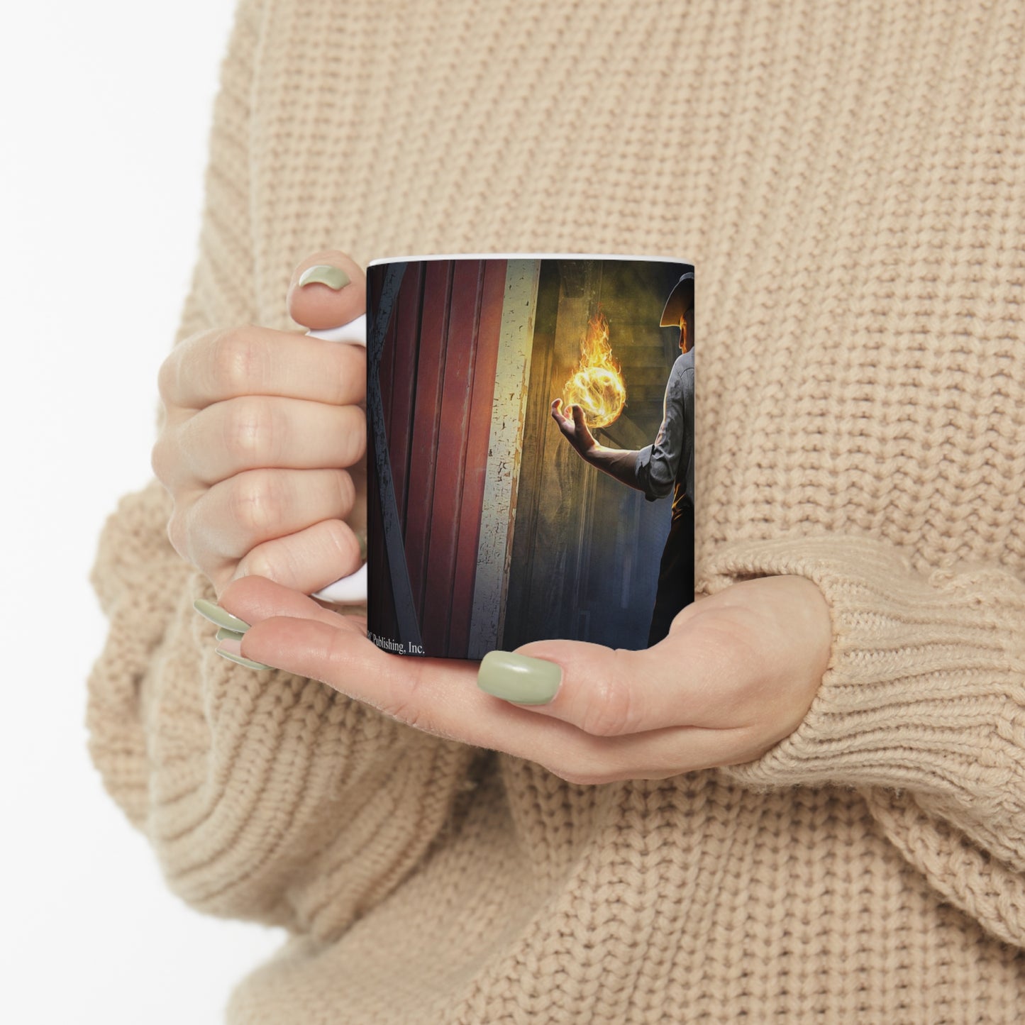 Lucas Clery, Grandfather, Texas Rancher - Wizard Ceramic Mug 11oz