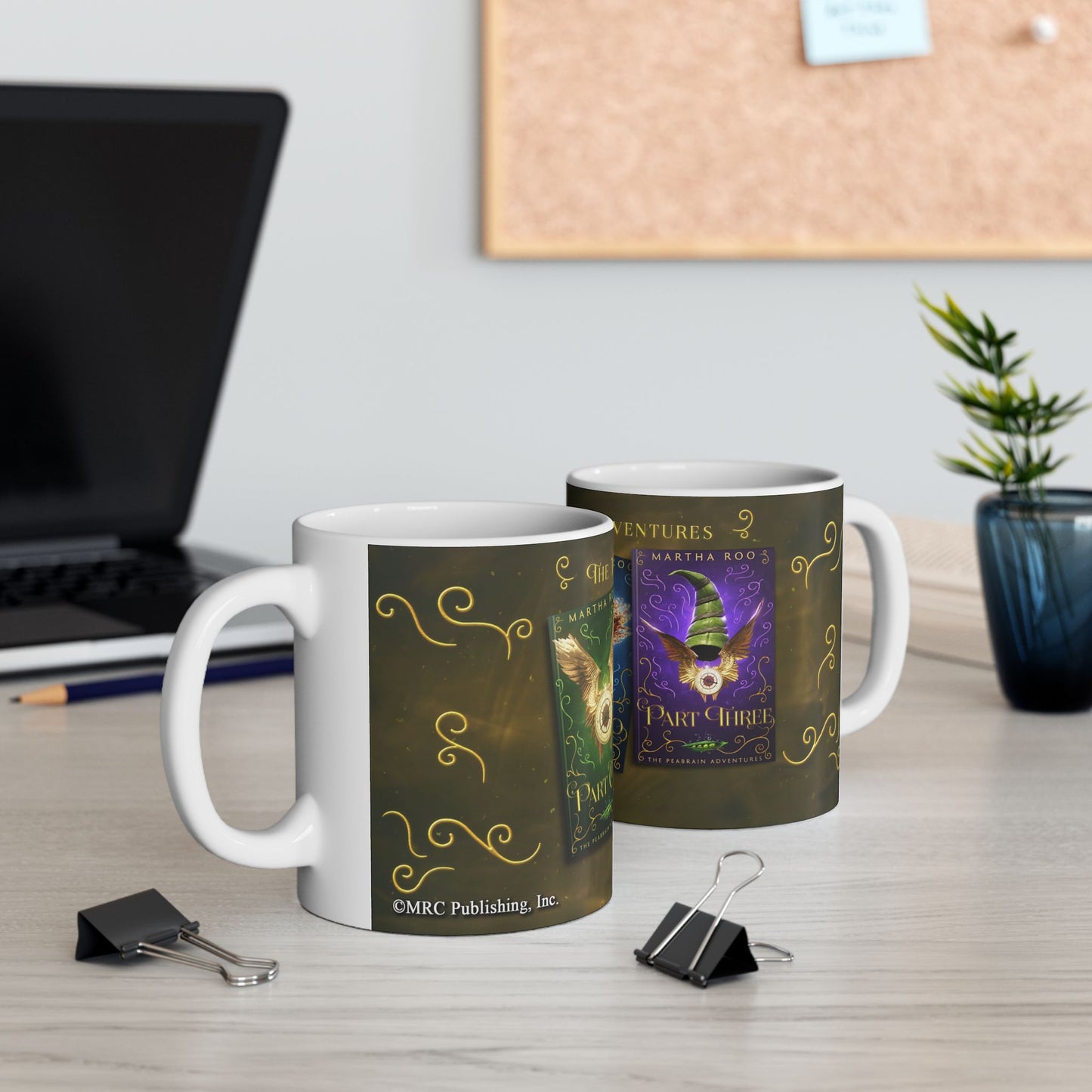 The Peabrain Adventures Trilogy Ceramic Mug 11oz