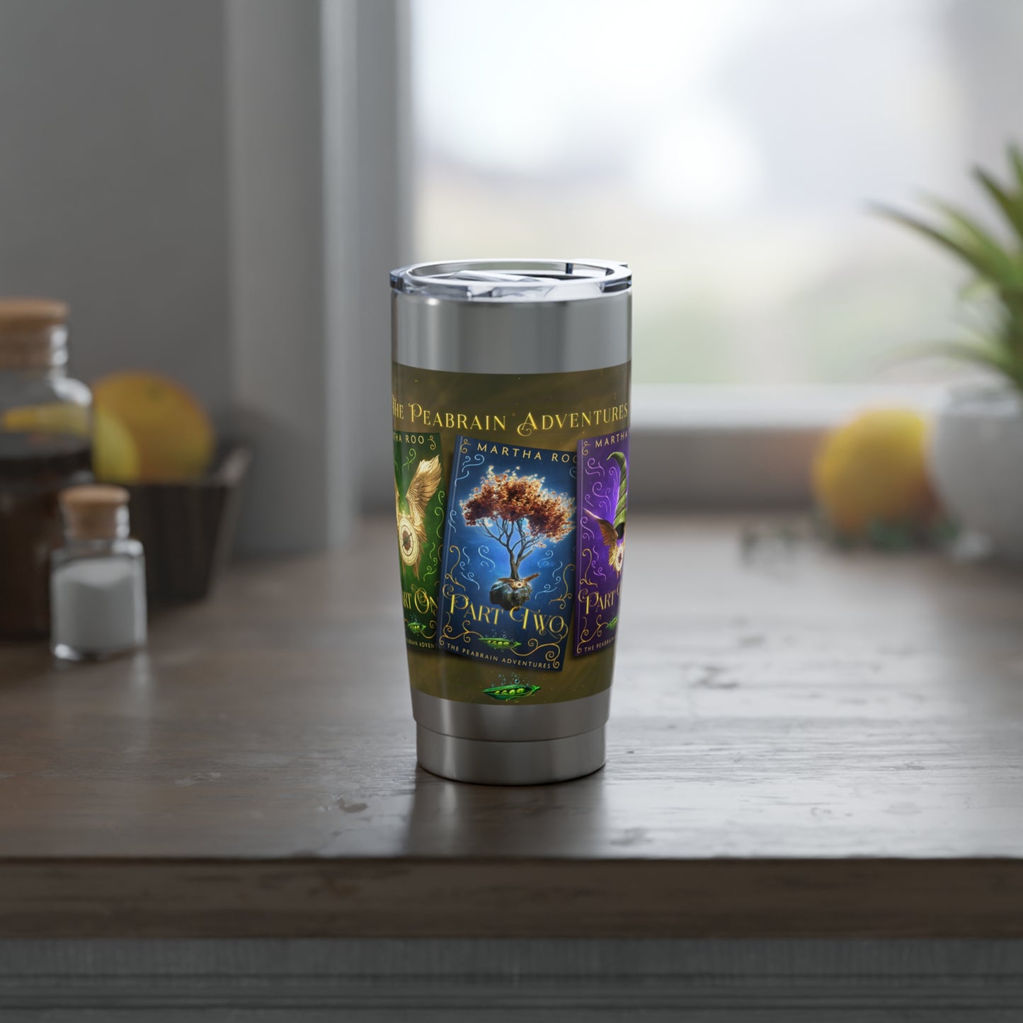 The Peabrain Adventures Trilogy - Vagabond 20oz Tumbler