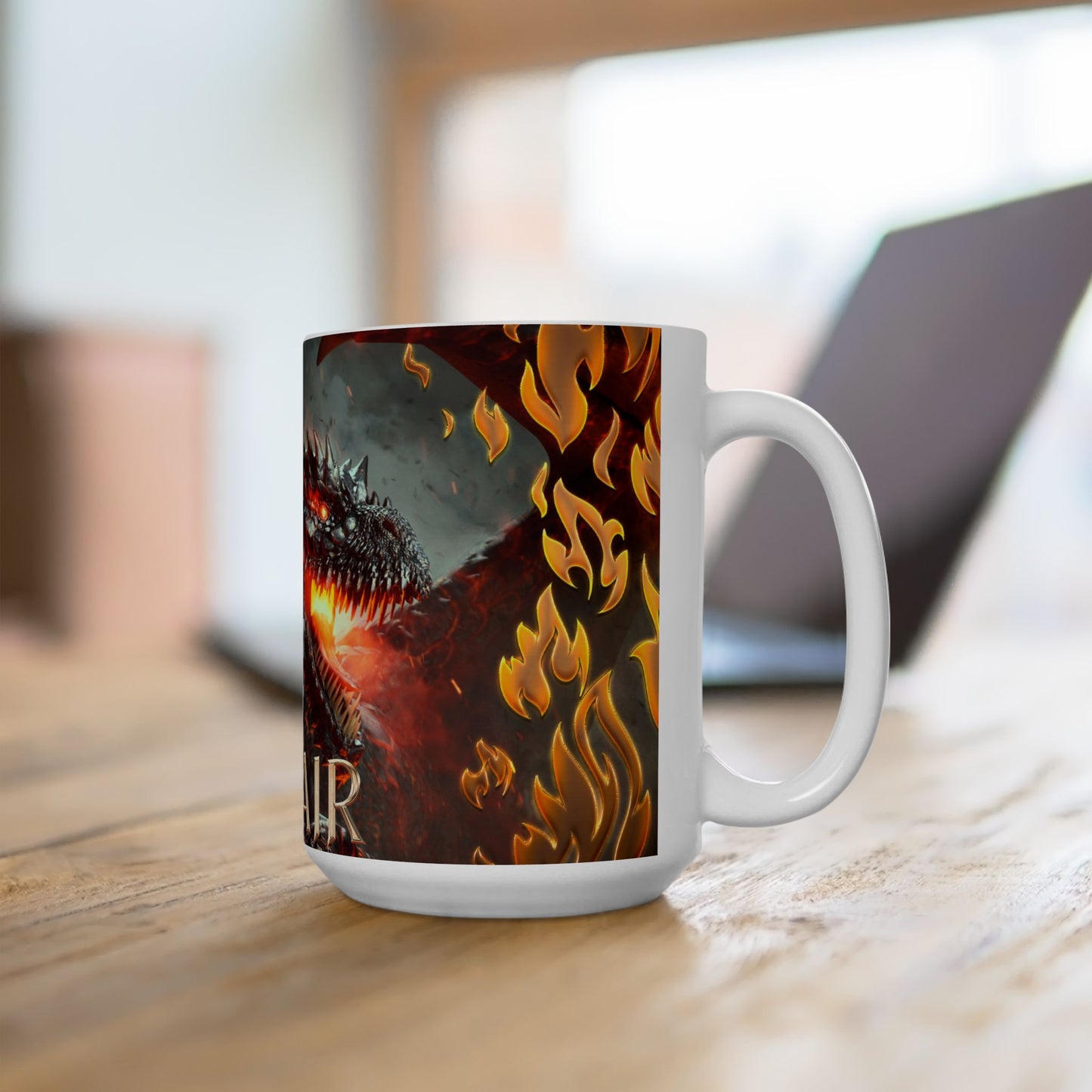 Lasair with Text Ceramic Mug 15oz