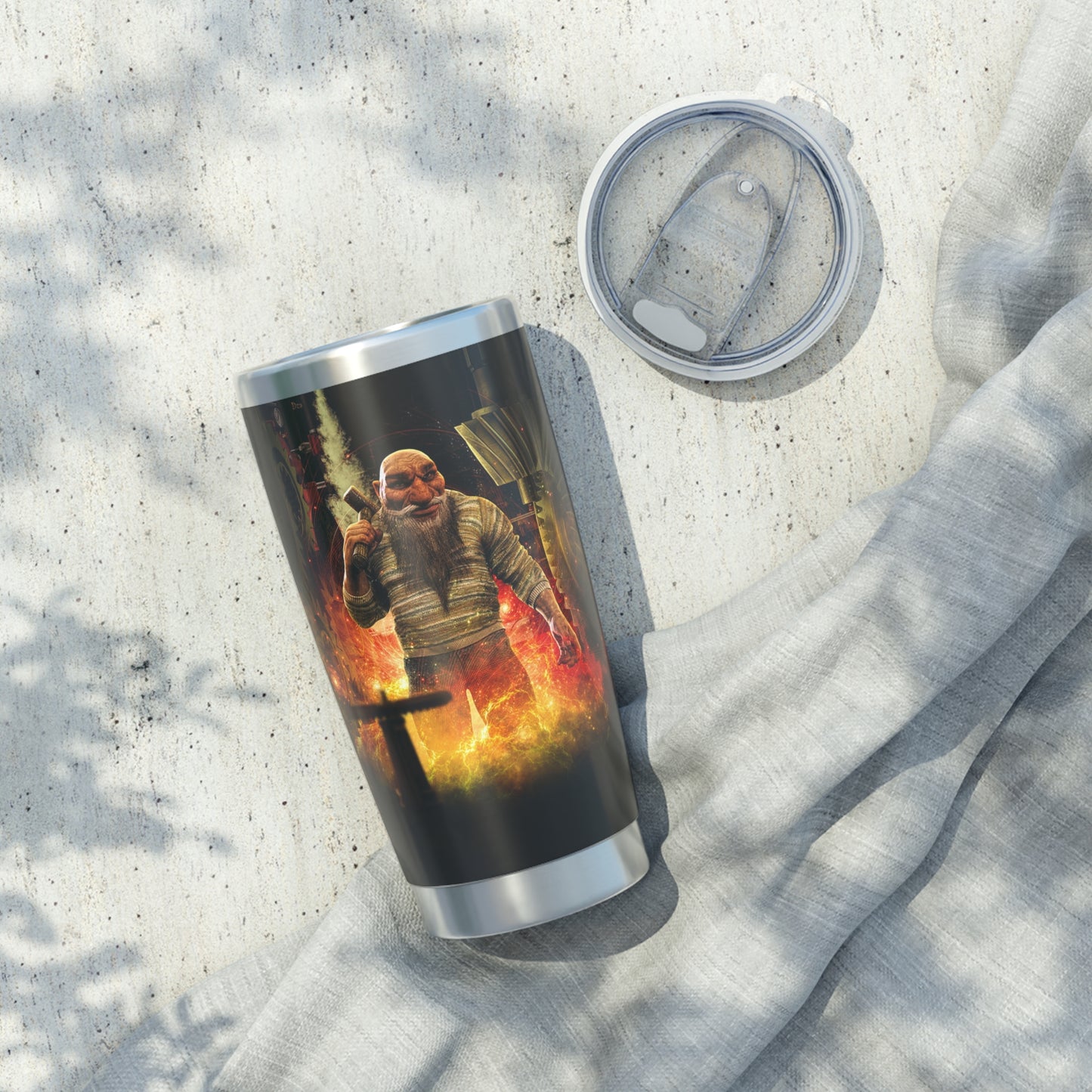 Bernie the Gnome from The Peabrain Adventures - Vagabond 20oz Tumbler