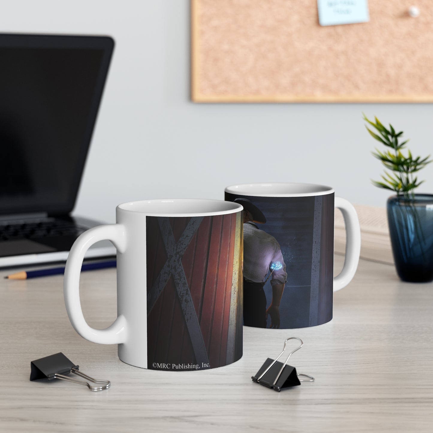 Lucas Clery, Grandfather, Texas Rancher - Wizard Ceramic Mug 11oz