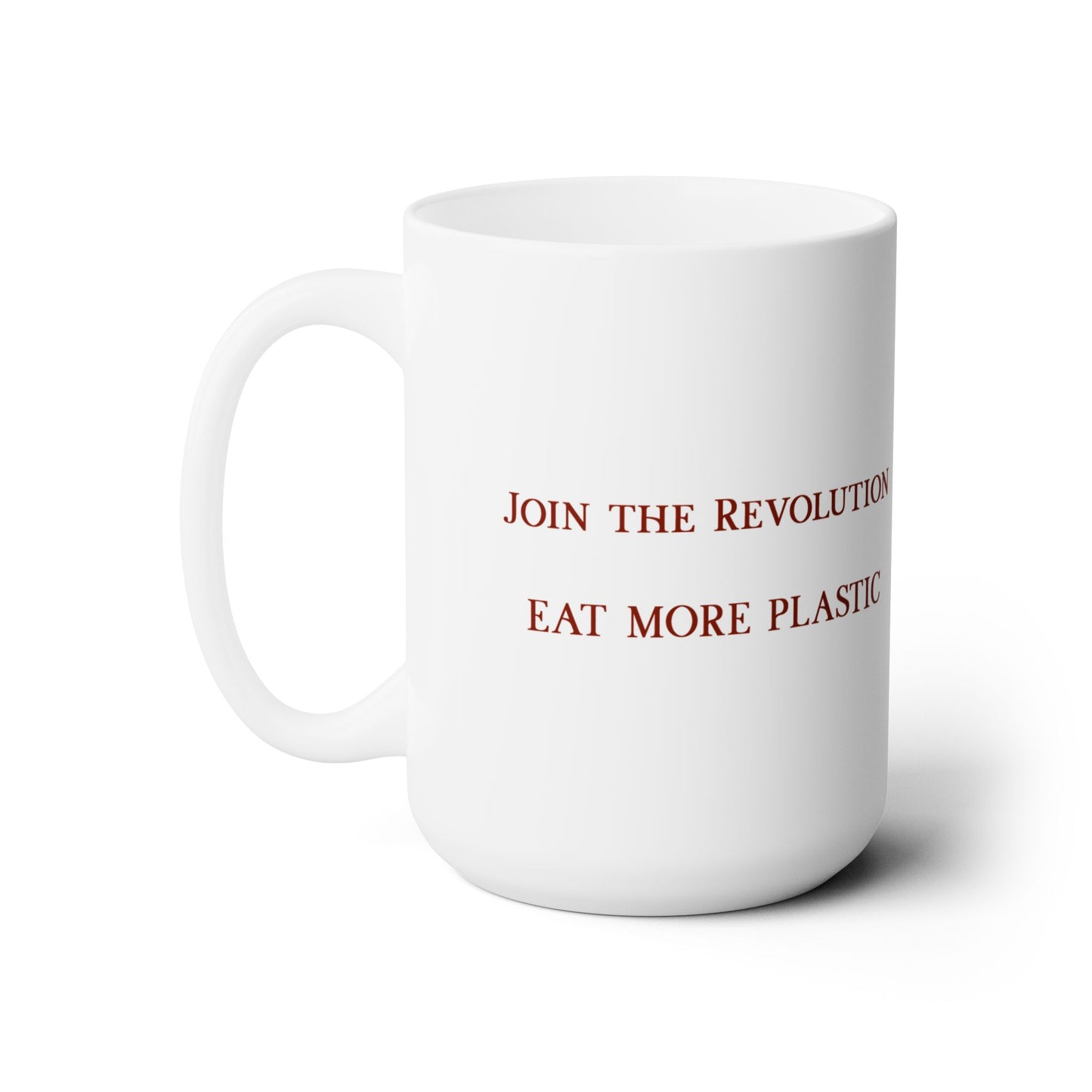 Join the Revolution Ceramic Mug 15oz - Red Version