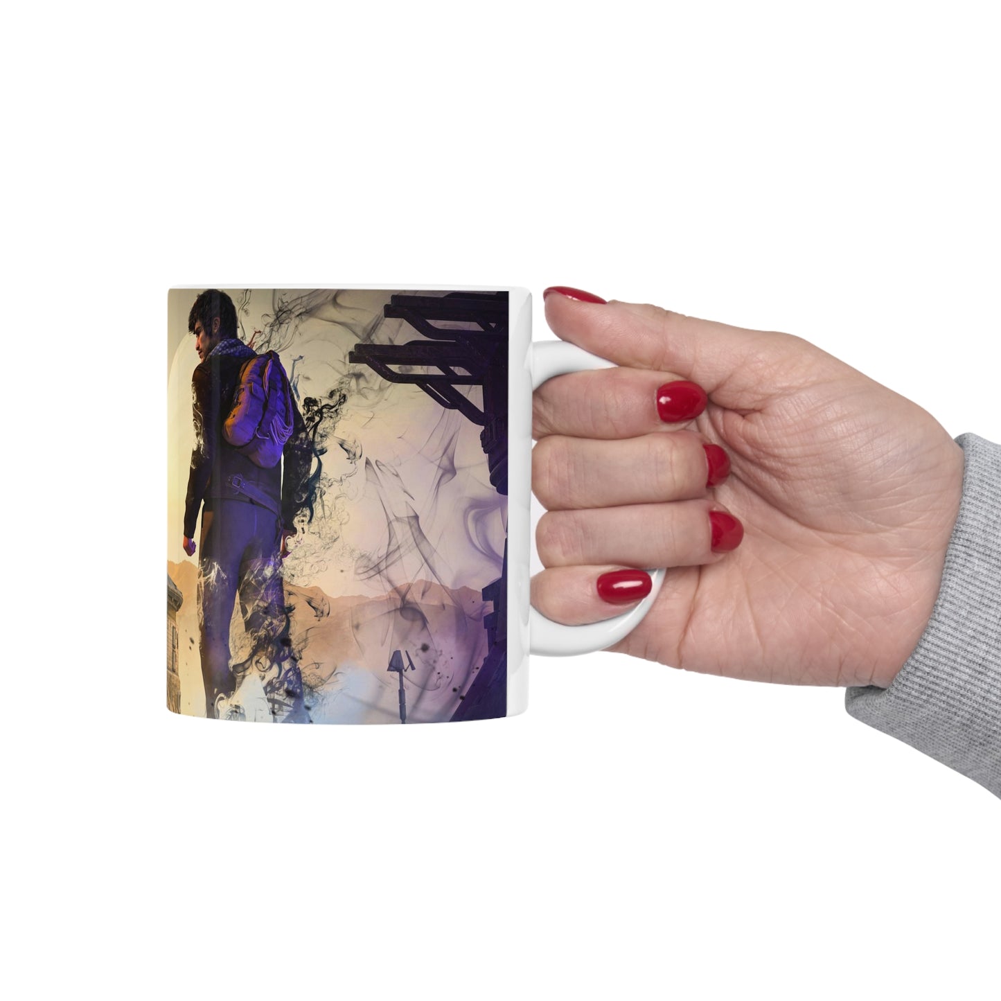 Sarky from Queen of the Flightless Dragons Ceramic Mug 11oz