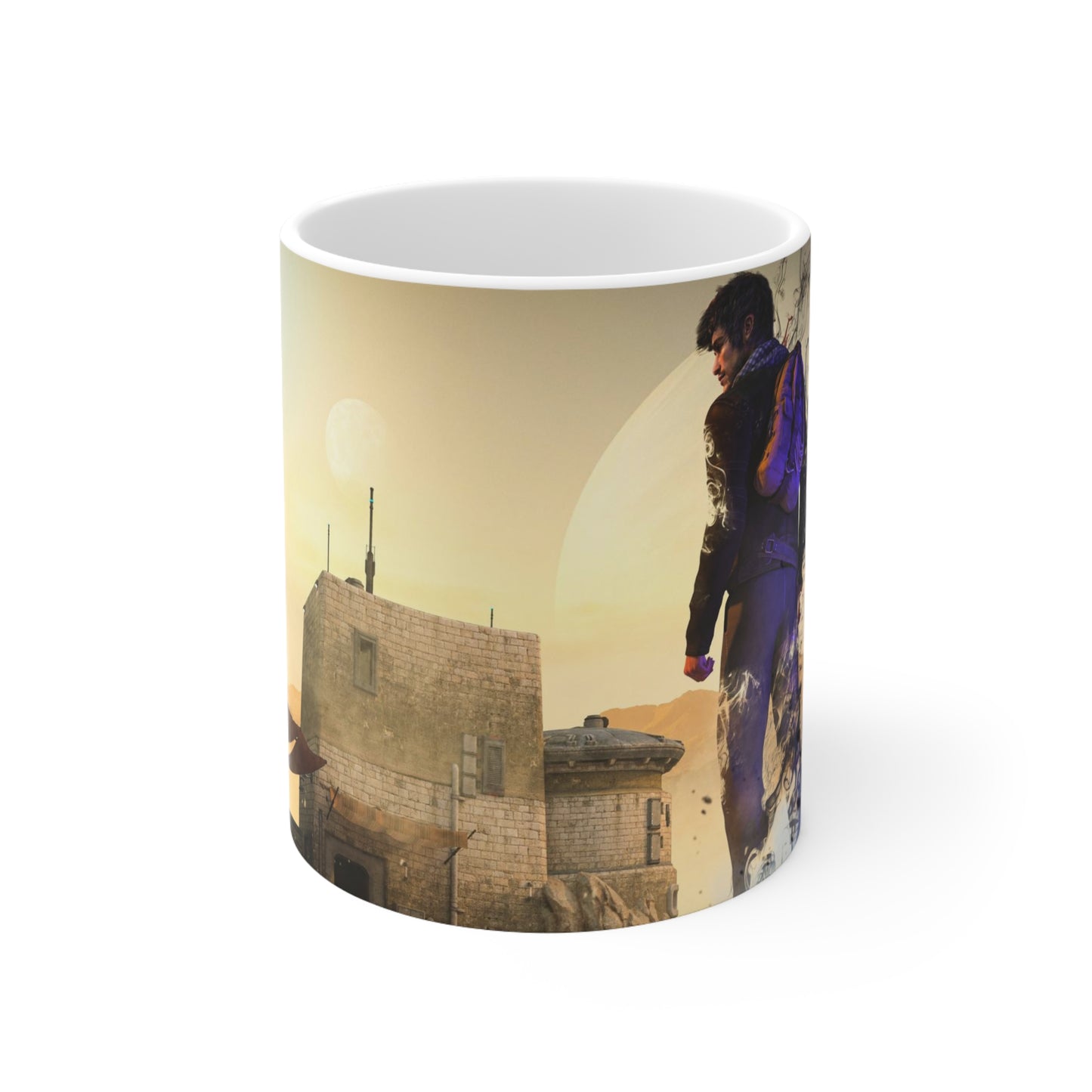 Sarky from Queen of the Flightless Dragons Ceramic Mug 11oz