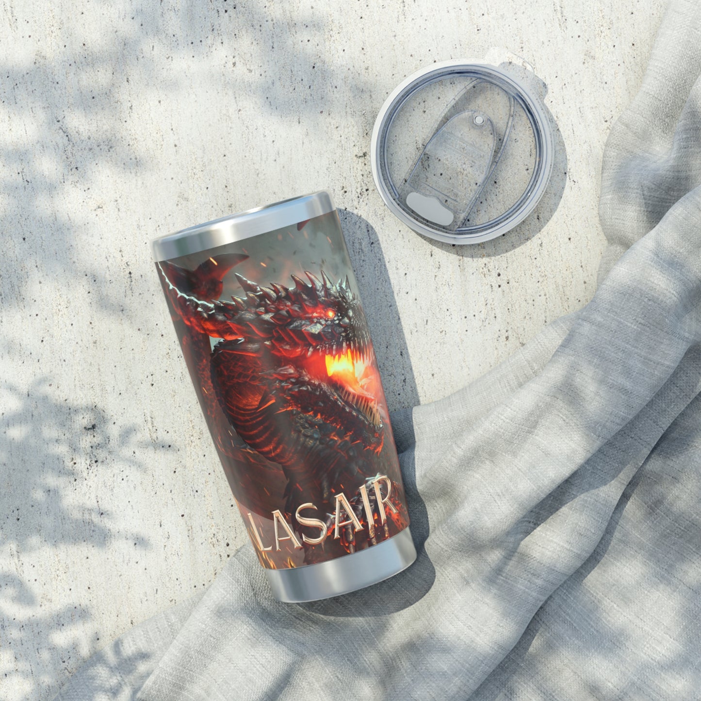 Lasair with Text - Vagabond 20oz Tumbler