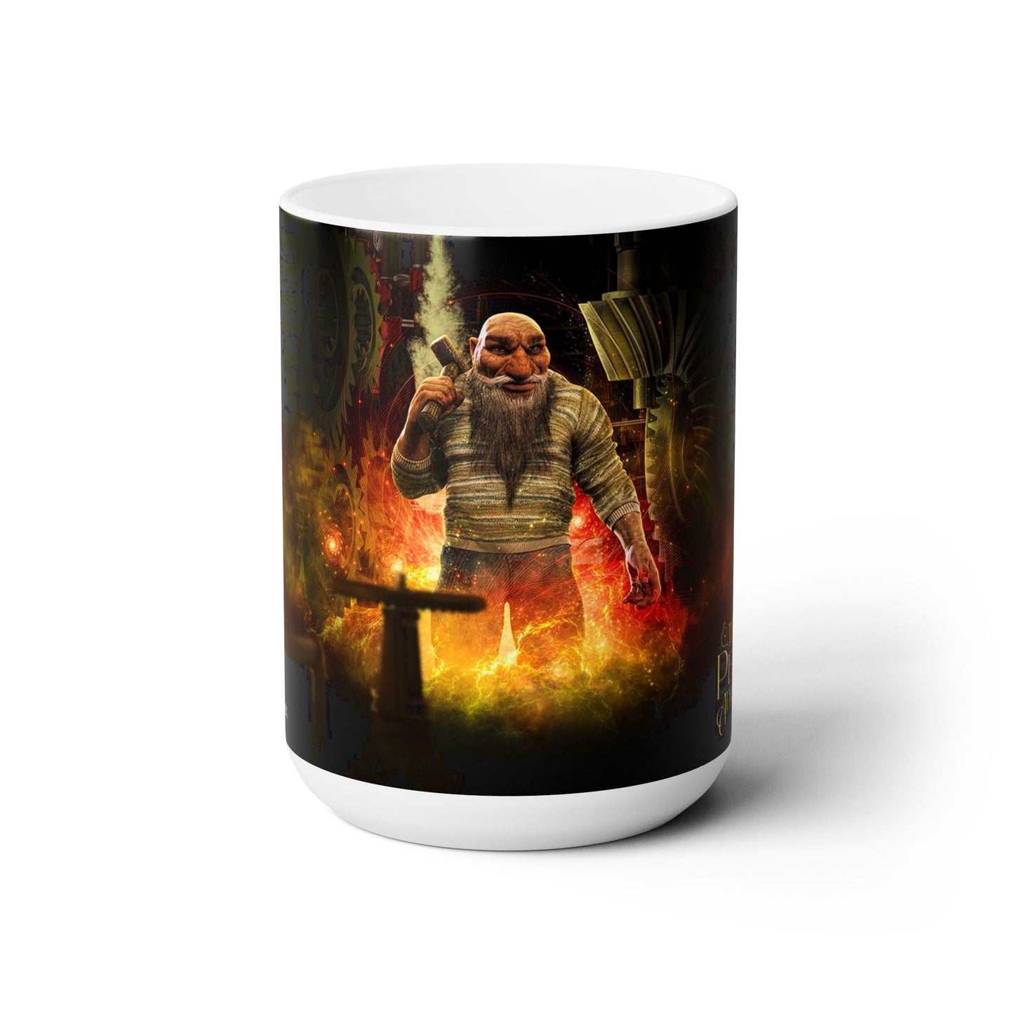 Bernie the Gnome from The Peabrain Adventures Ceramic Mug 15oz