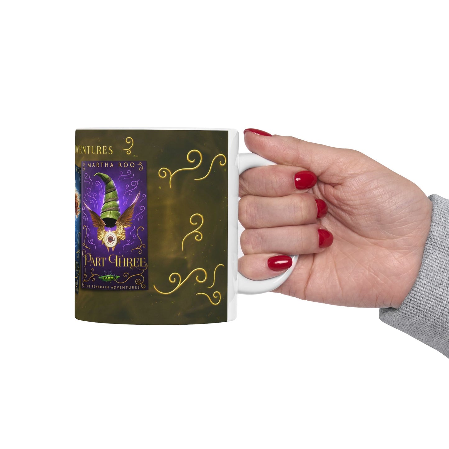 The Peabrain Adventures Trilogy Ceramic Mug 11oz