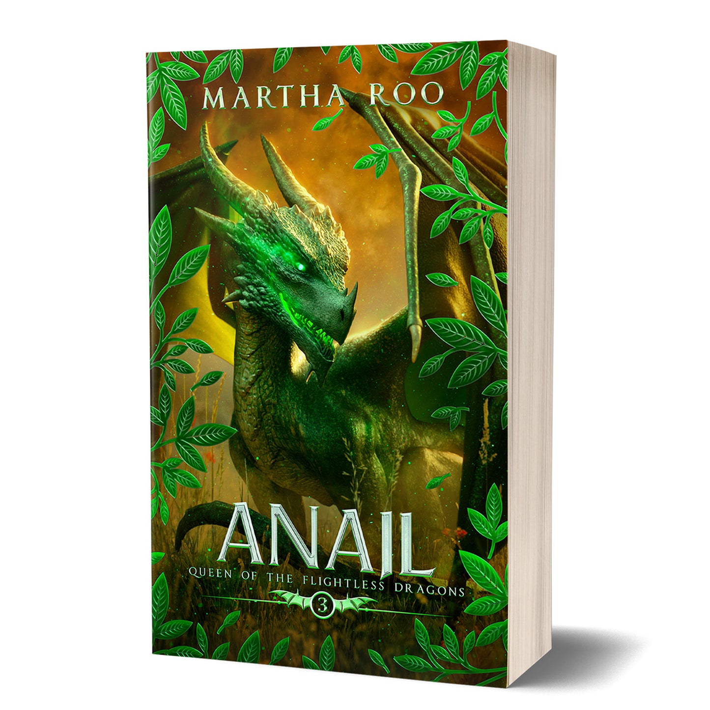 Anail, Book 3 of Queen of the Flightless Dragons, Paperback
