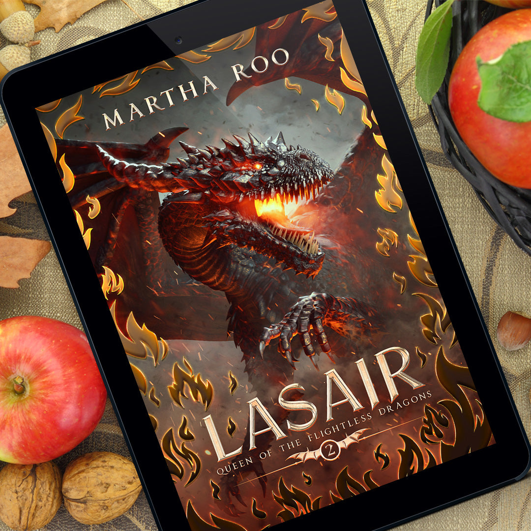 Lasair, Book 2 of Queen of the Flightless Dragons, Ebook