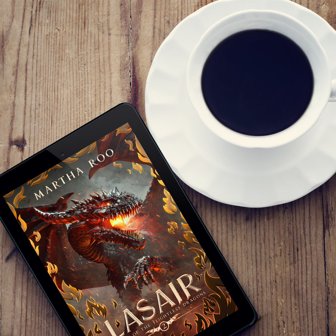 Lasair, Book 2 of Queen of the Flightless Dragons, Ebook