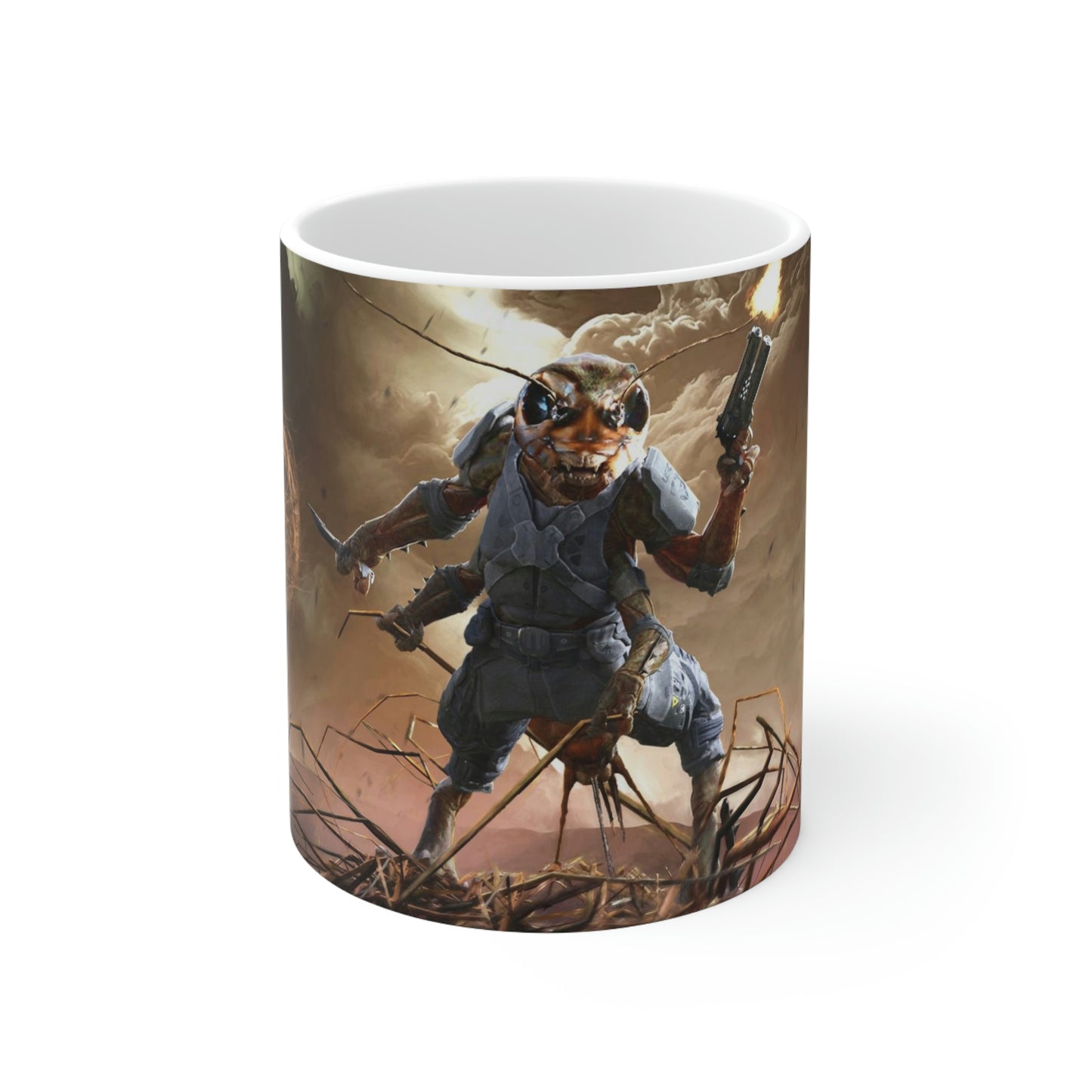 The Fierce Cricket Ceramic Mug 11oz