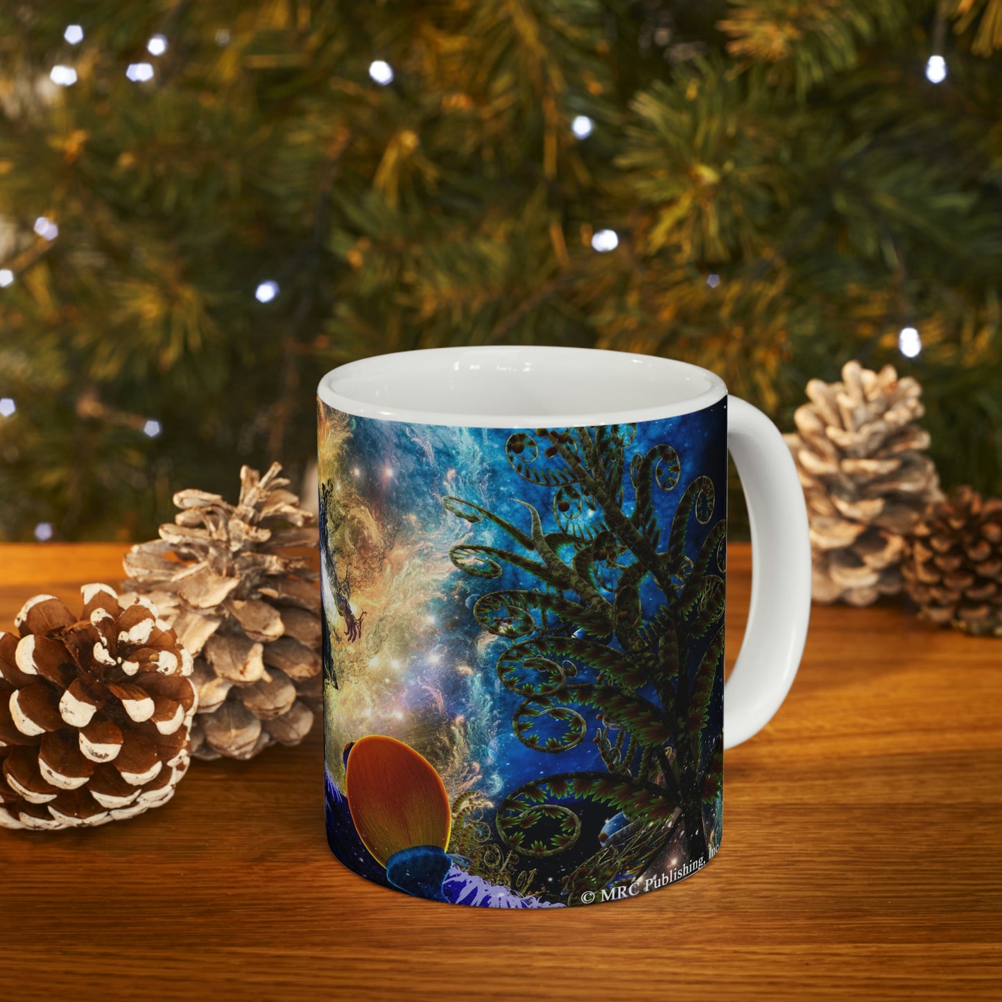Queen of the Flightless Dragons Mystical Guy Ceramic Mug 11oz