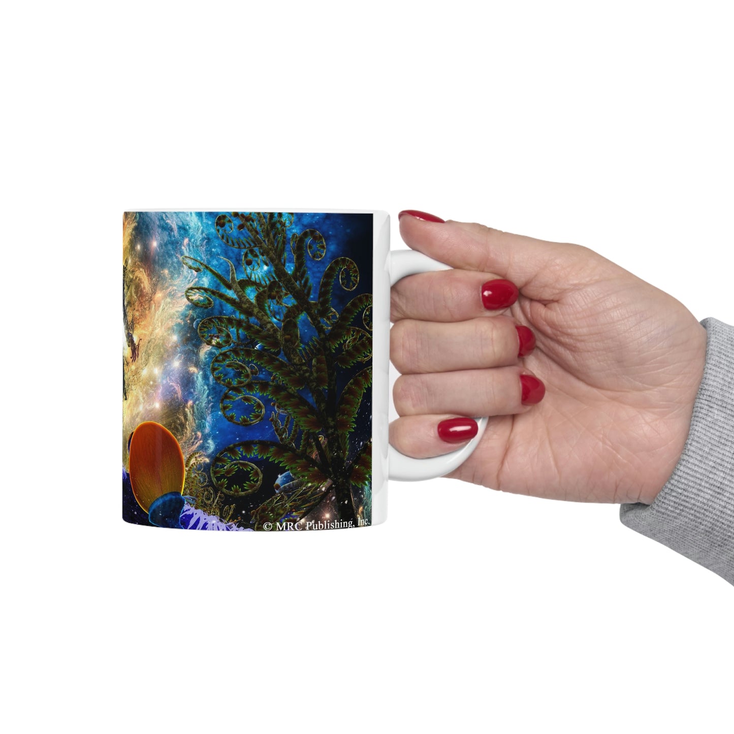Queen of the Flightless Dragons Mystical Guy Ceramic Mug 11oz
