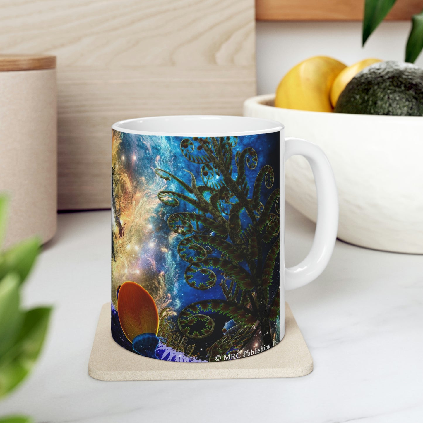 Queen of the Flightless Dragons Mystical Guy Ceramic Mug 11oz