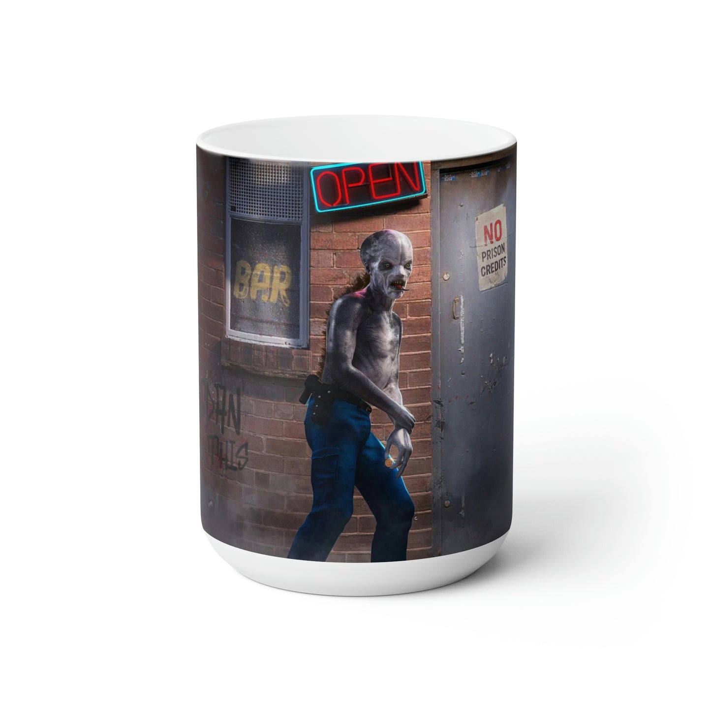 FRODO, the Malamar Guard for the Regime, from Queen of the Flightless Dragons Ceramic Mug 15oz