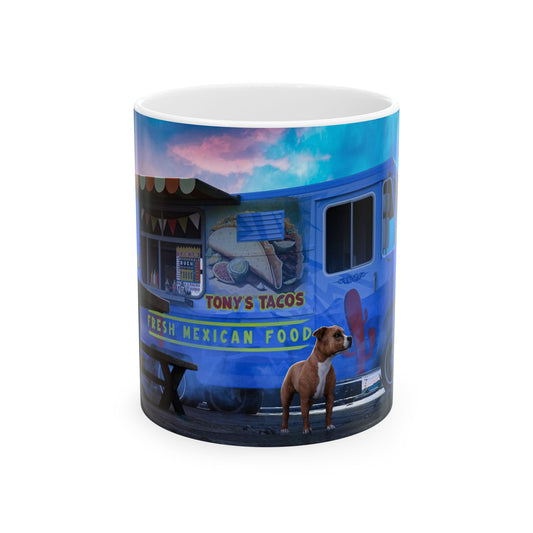 Hannah and the Taco Truck Ceramic Mug 11oz