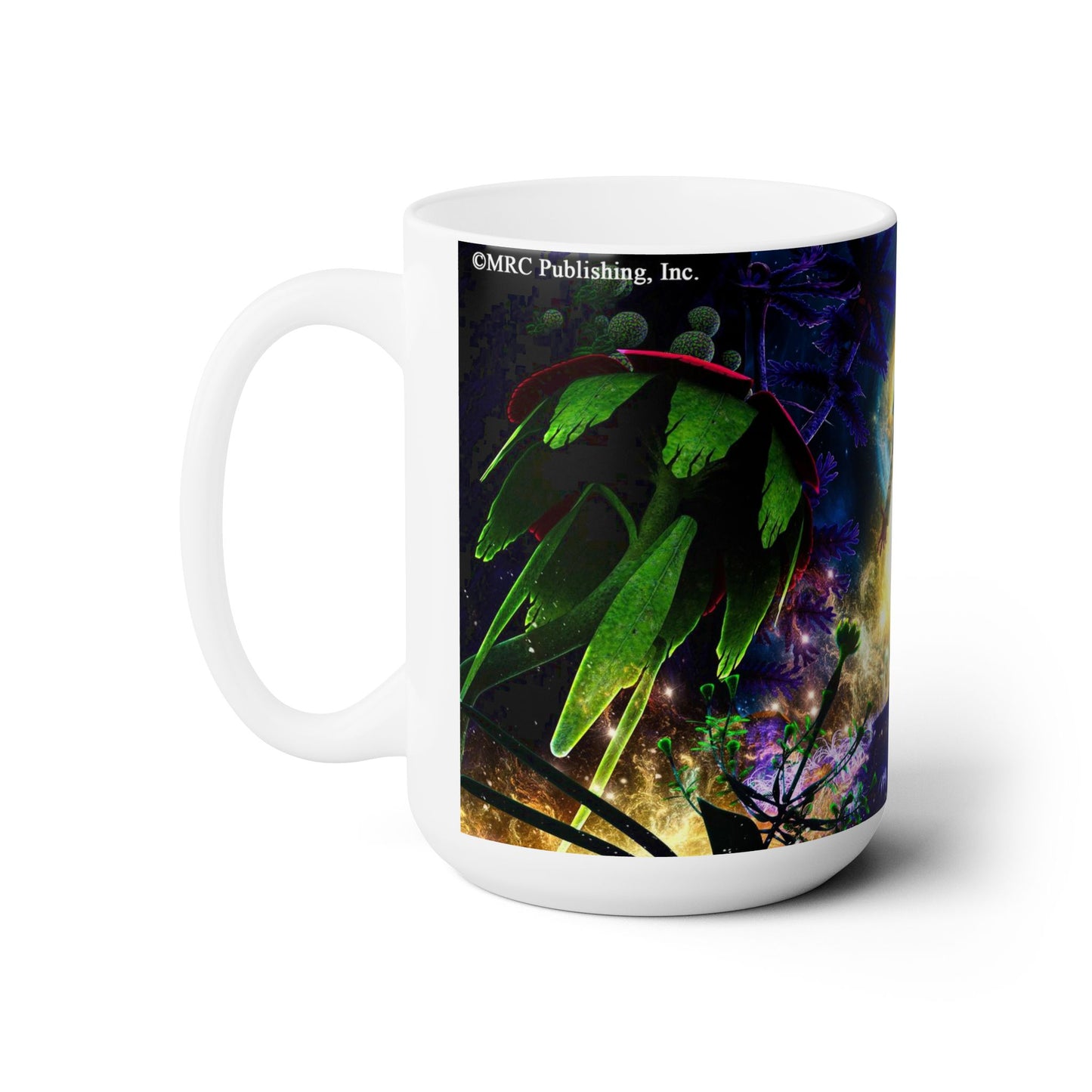 Queen of the Flightless Dragons Mystical Guy Ceramic Mug 15oz