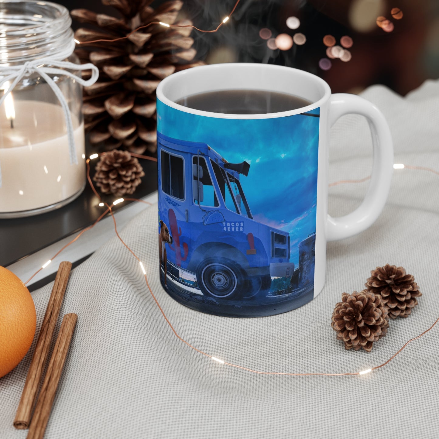 Hannah and the Taco Truck Ceramic Mug 11oz