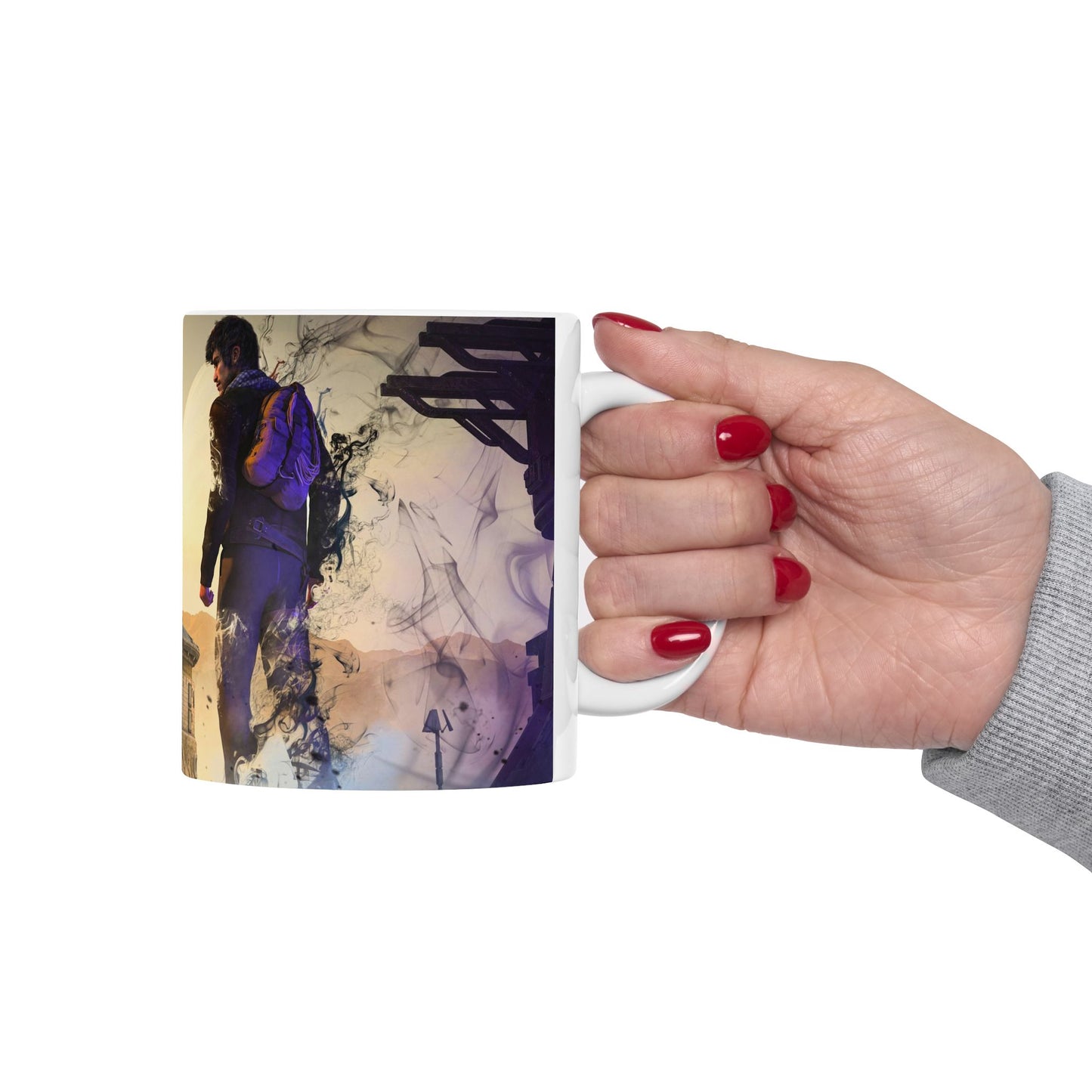 Sarky from Queen of the Flightless Dragons Ceramic Mug 11oz
