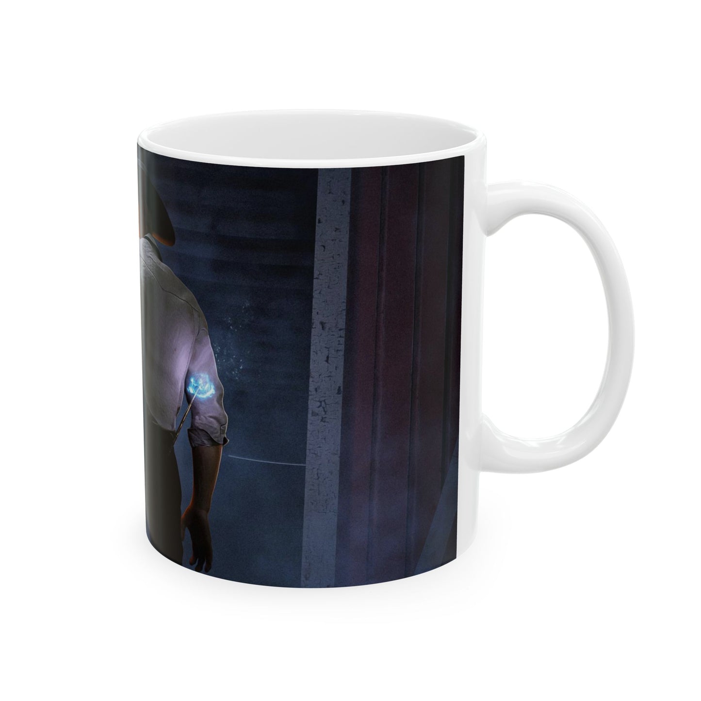 Lucas Clery, Grandfather, Texas Rancher - Wizard Ceramic Mug 11oz