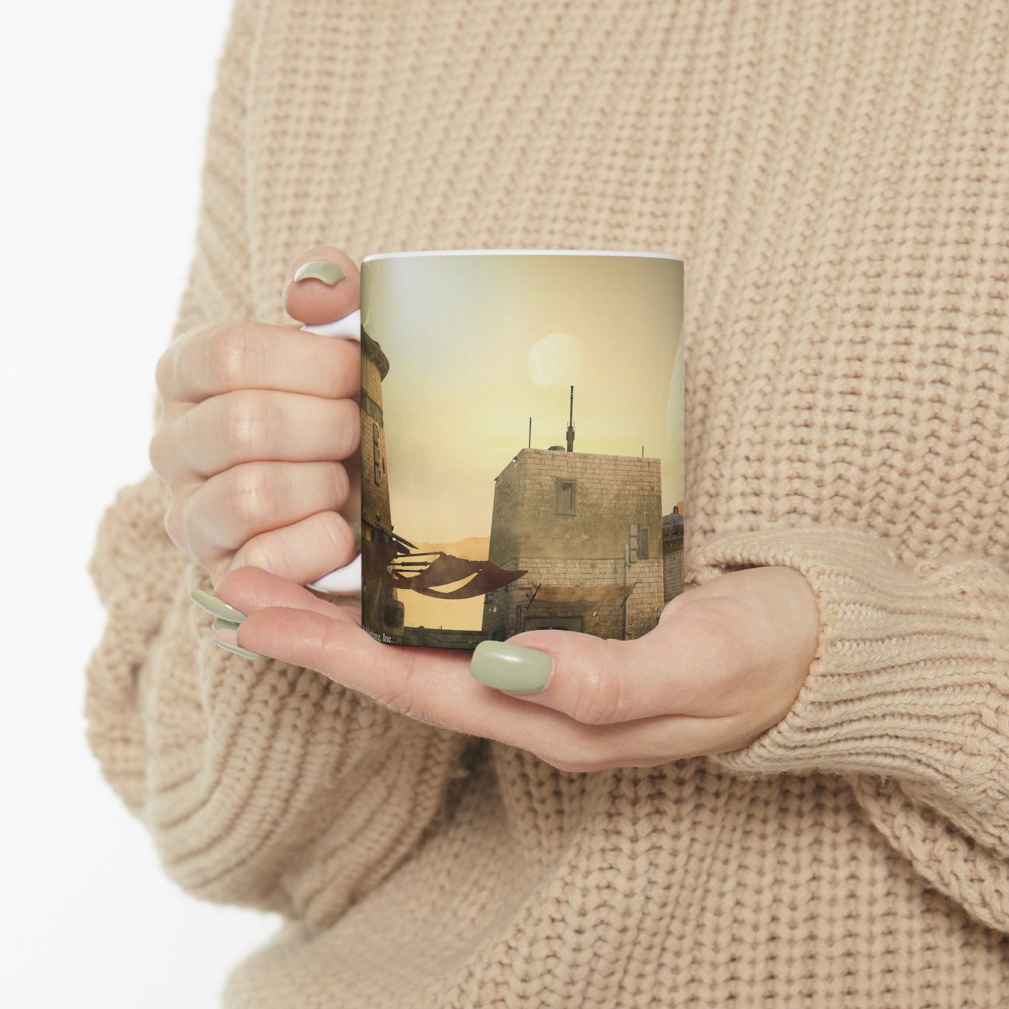 Sarky from Queen of the Flightless Dragons Ceramic Mug 11oz