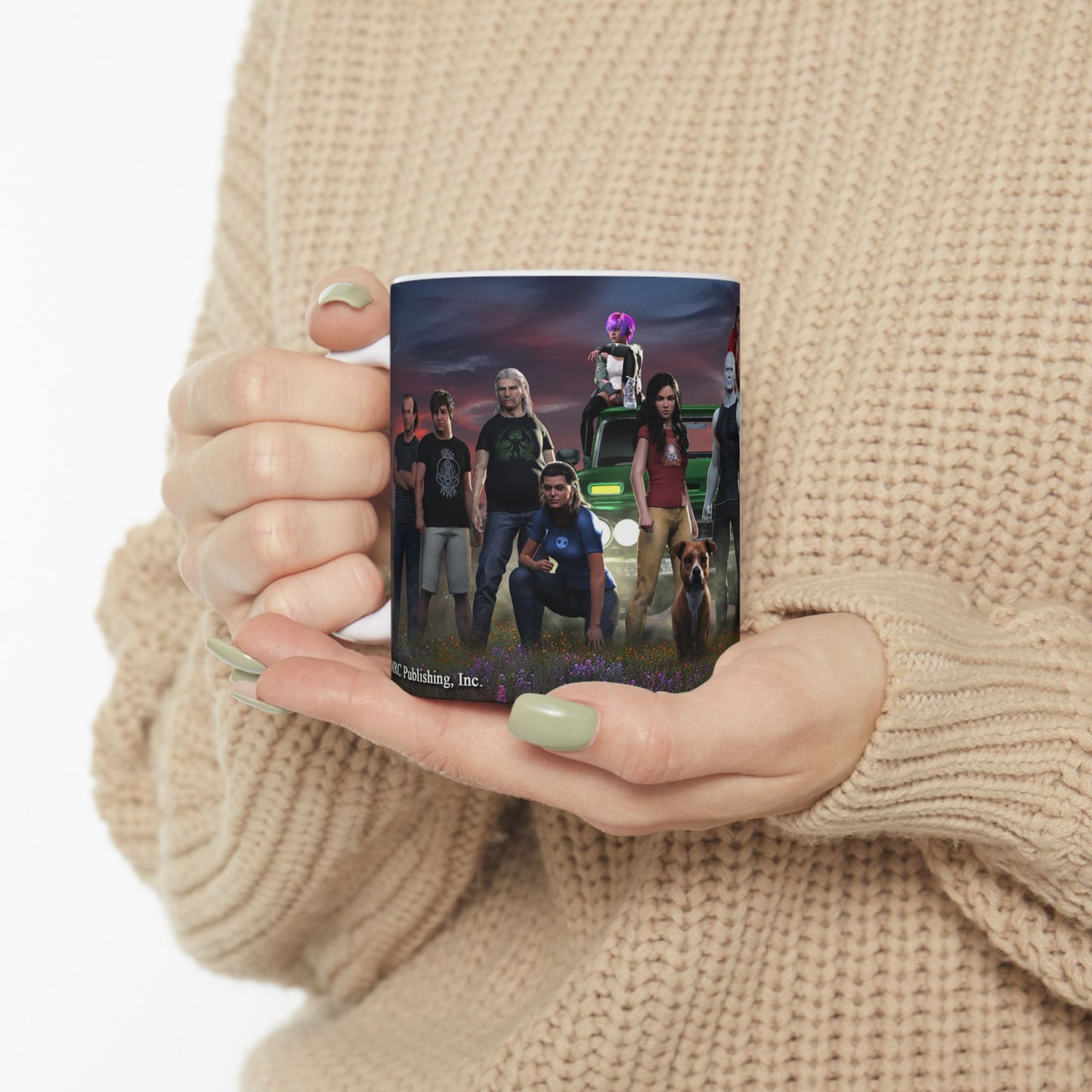 Unlikely Band of Heroes Ceramic Mug 11oz