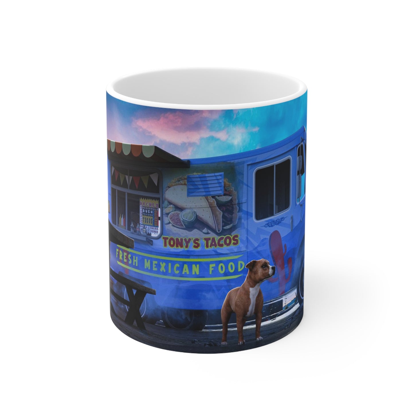 Hannah and the Taco Truck Ceramic Mug 11oz